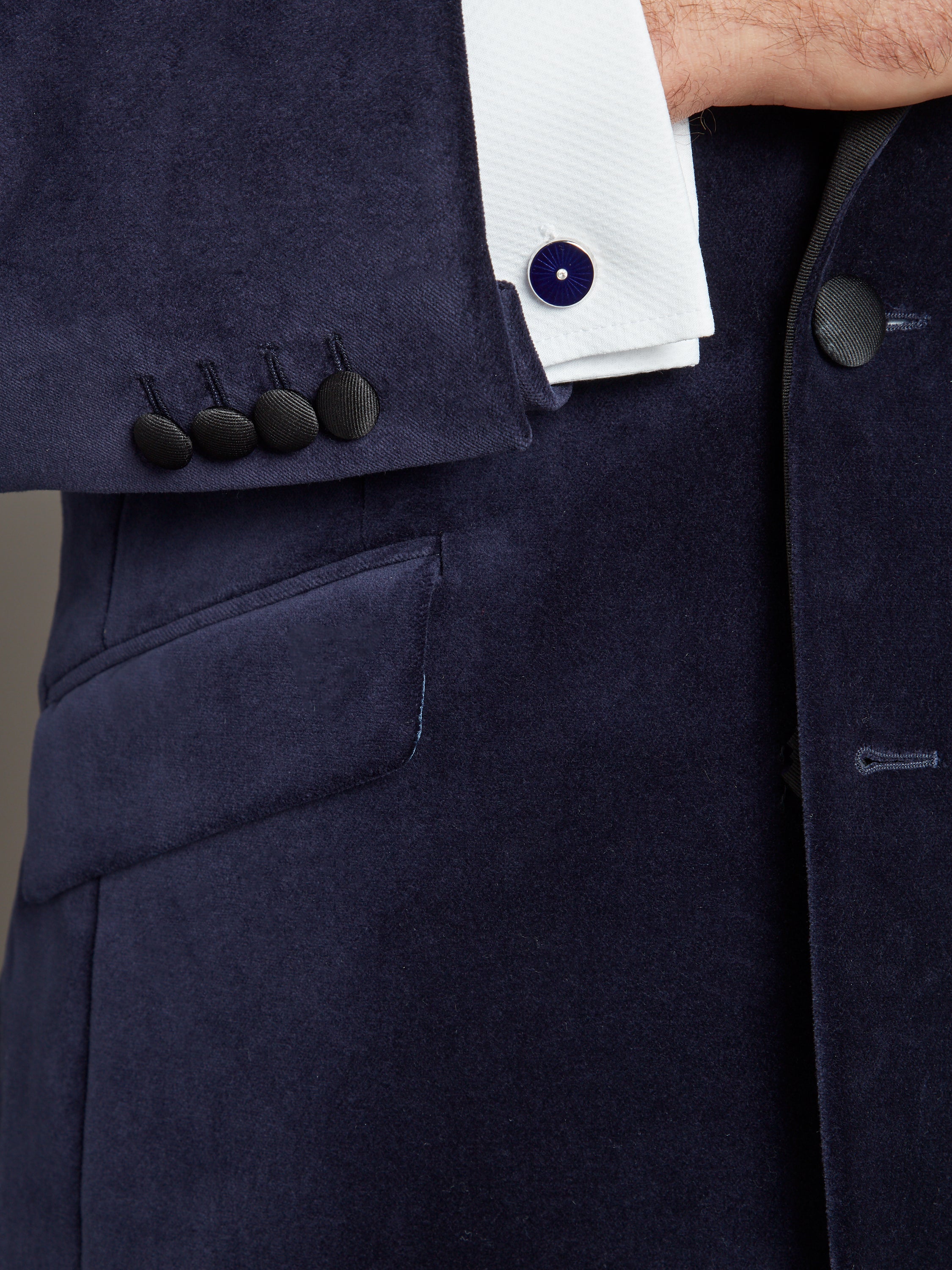 Eaton Jacket - Navy Velvet