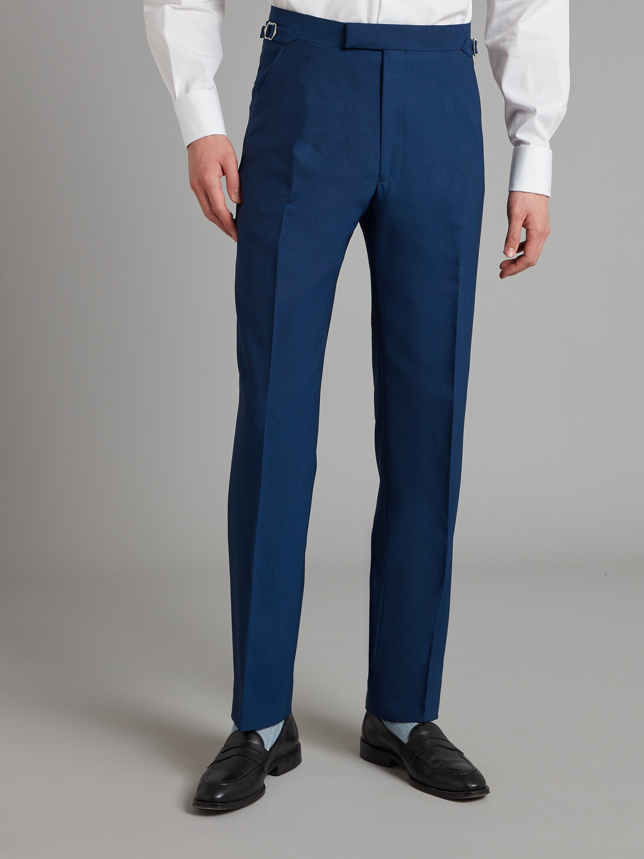 Mayfair Tailored Fit Suit - Blue Fresco Wool
