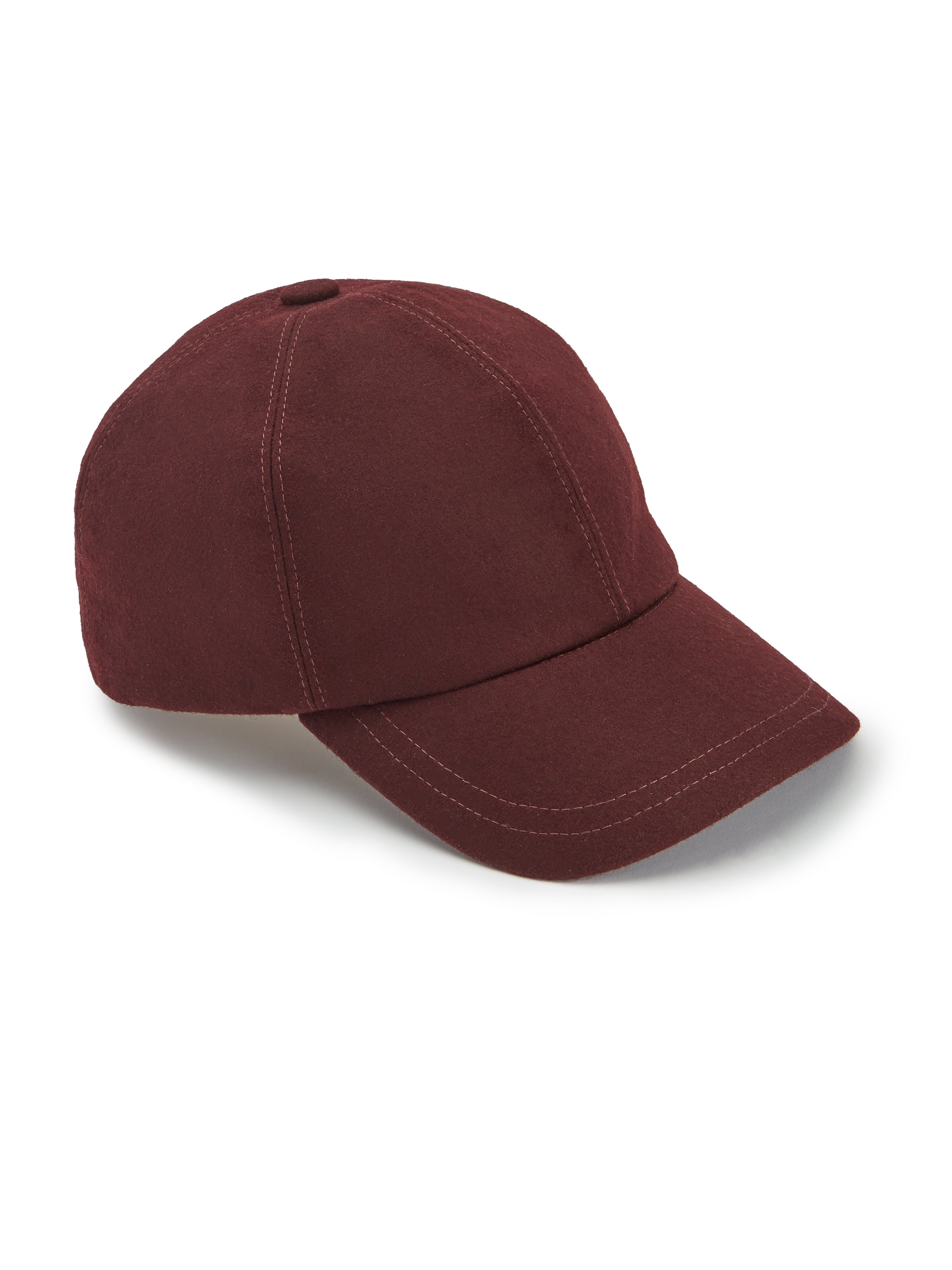 Baseball Cap Loden Burgundy