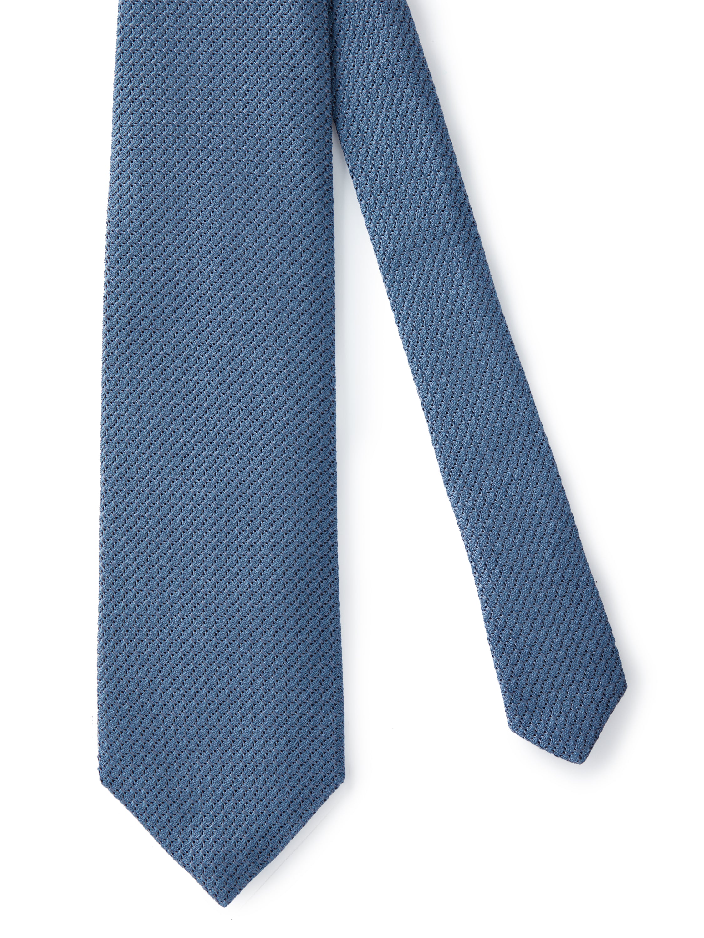 Grenadine Silk Tie - Airforce Blue