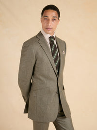 Eaton Jacket Cashmere Blend - Sage Marl Tweed