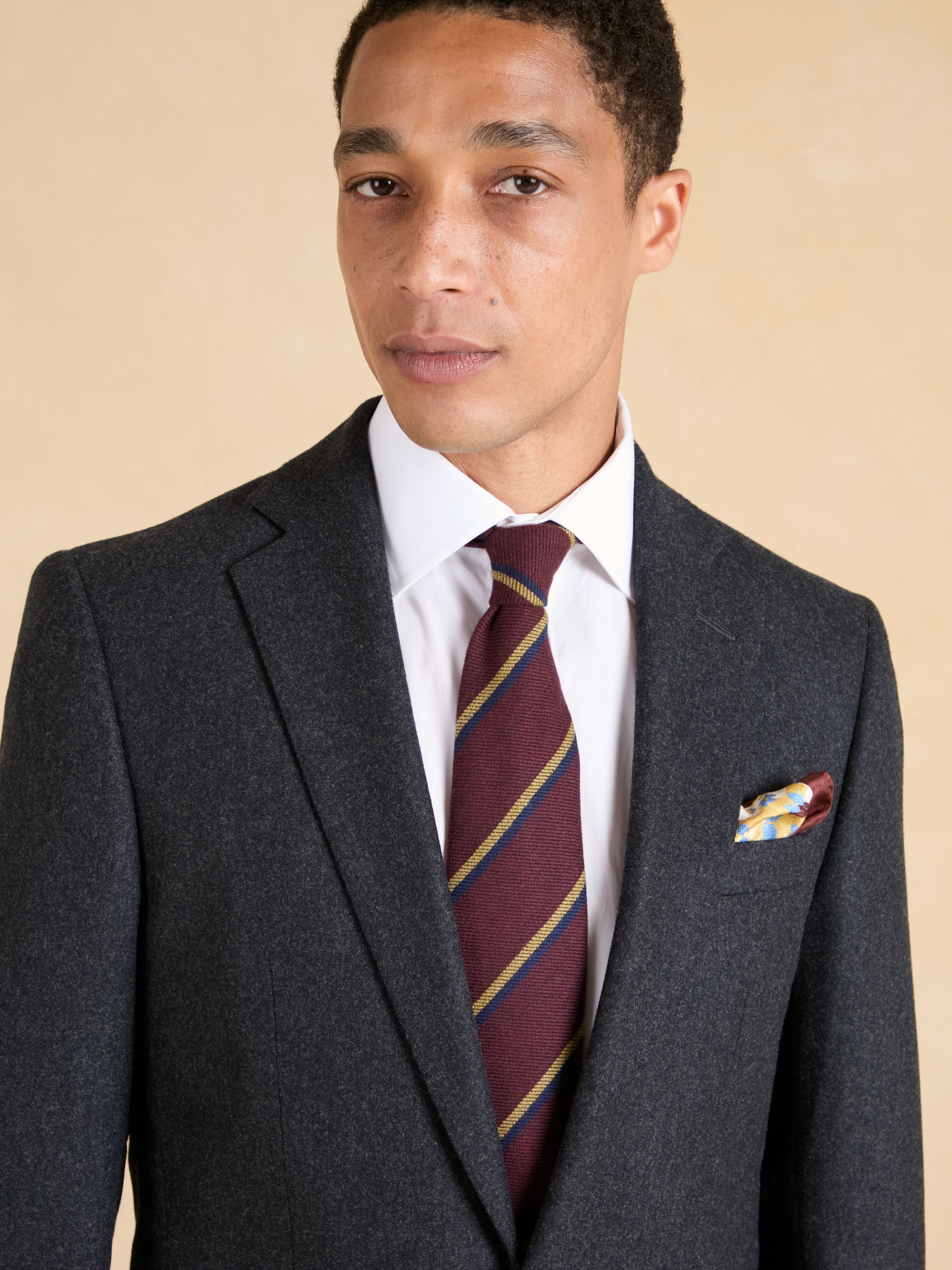 Eaton Jacket - Charcoal Flannel Wool