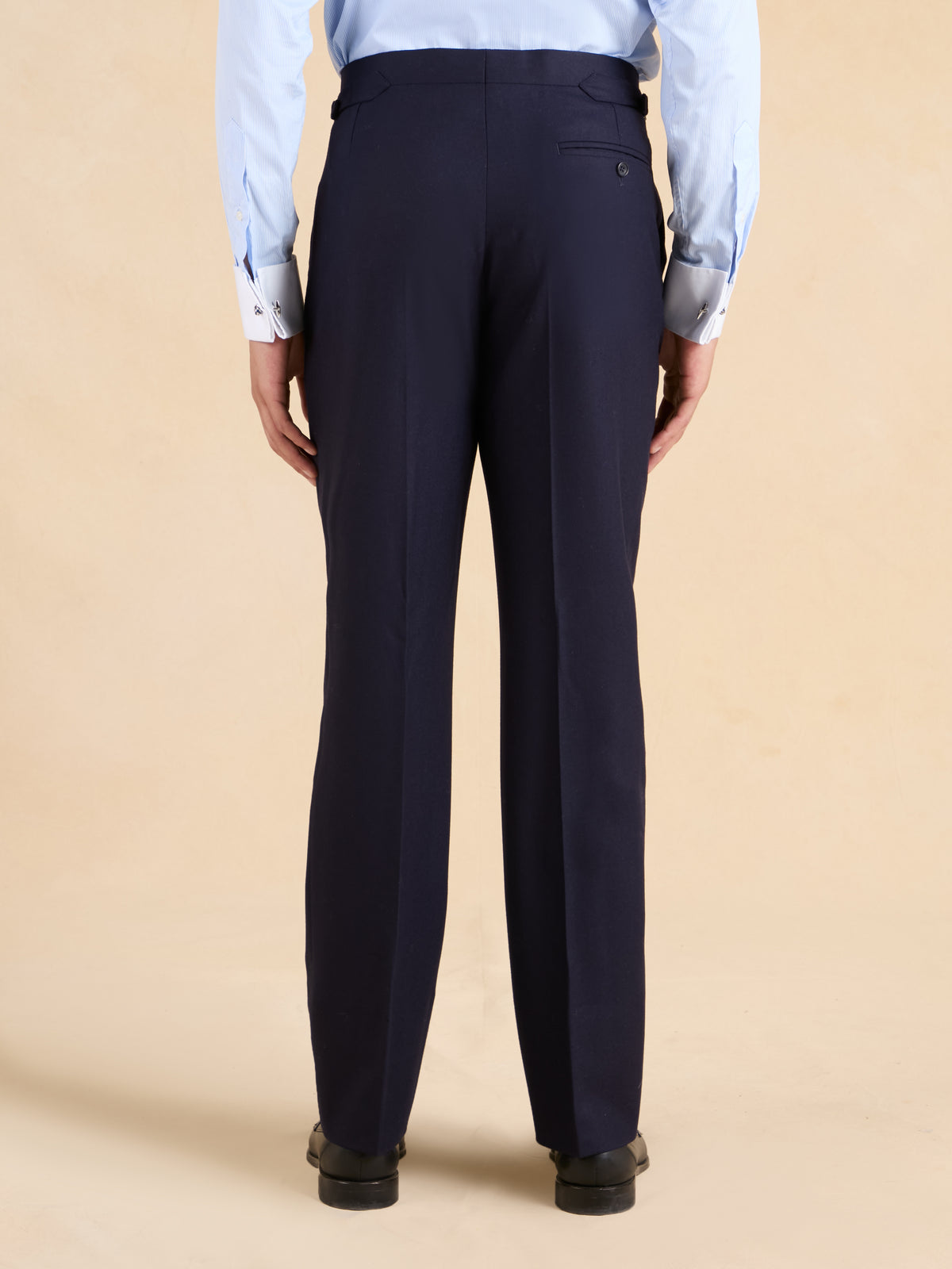 Eaton Suit - Ink Blue Cashmere and Wool Blend