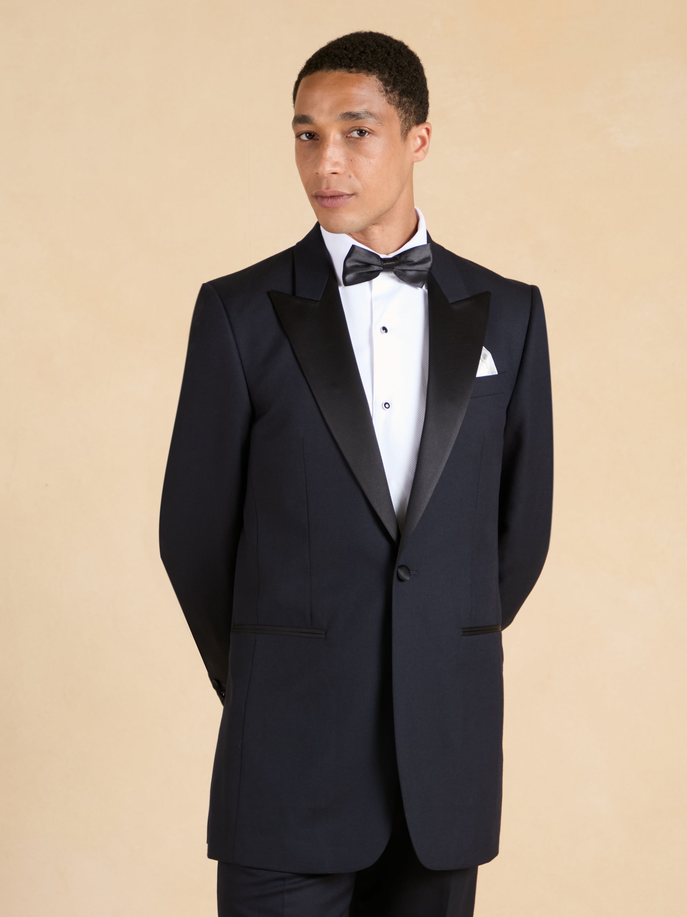 Carlyle Dinner Suit  - Midnight Blue Wool