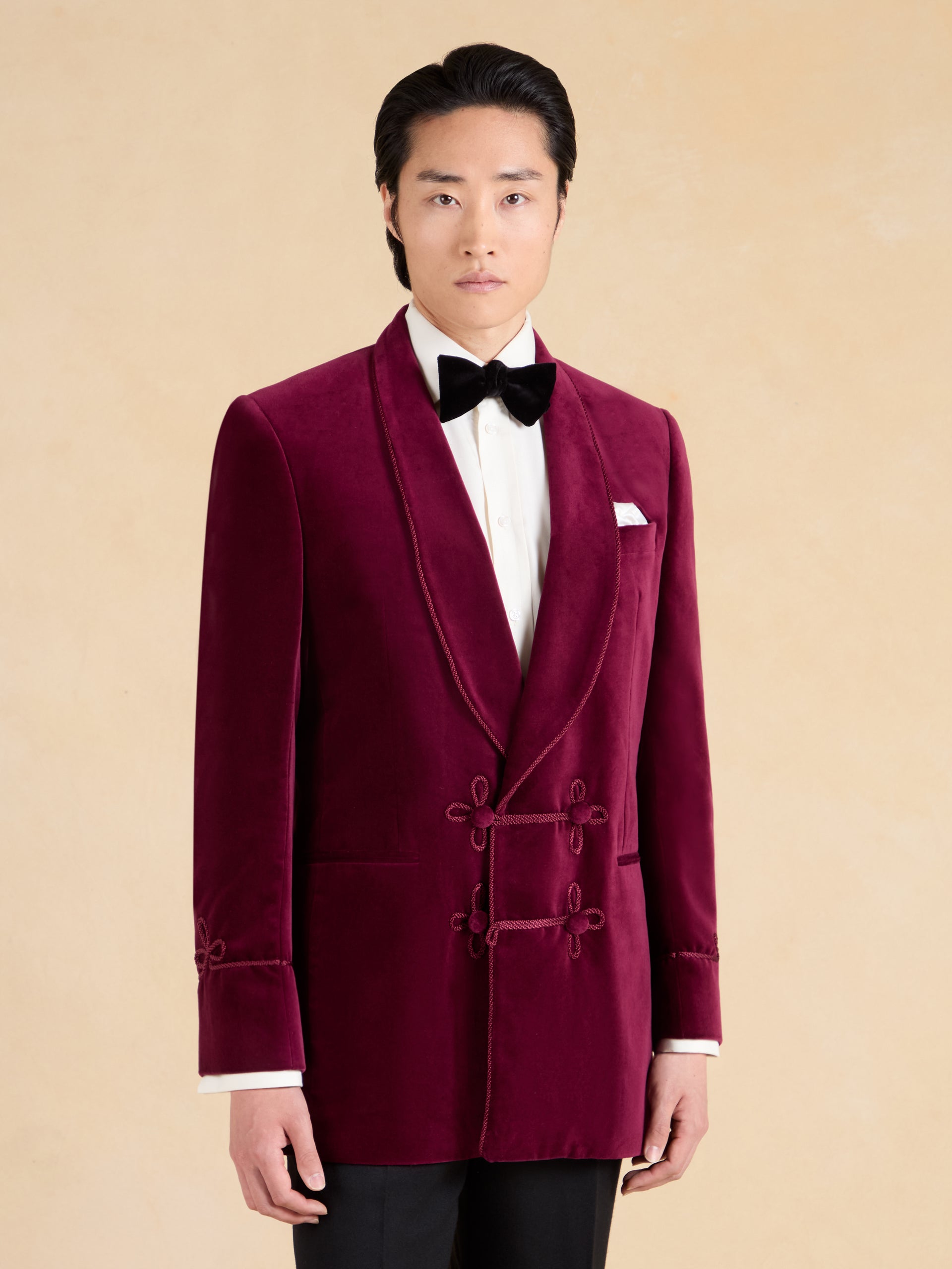 Caversham Smoking Jacket Velvet