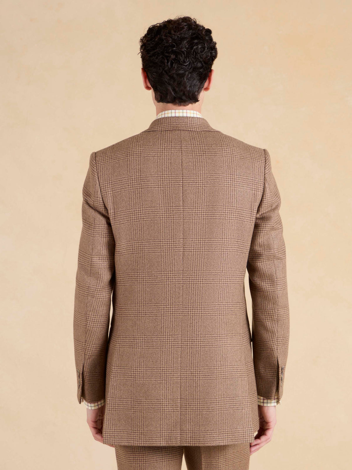 Eaton Jacket - Brown Check Tweed