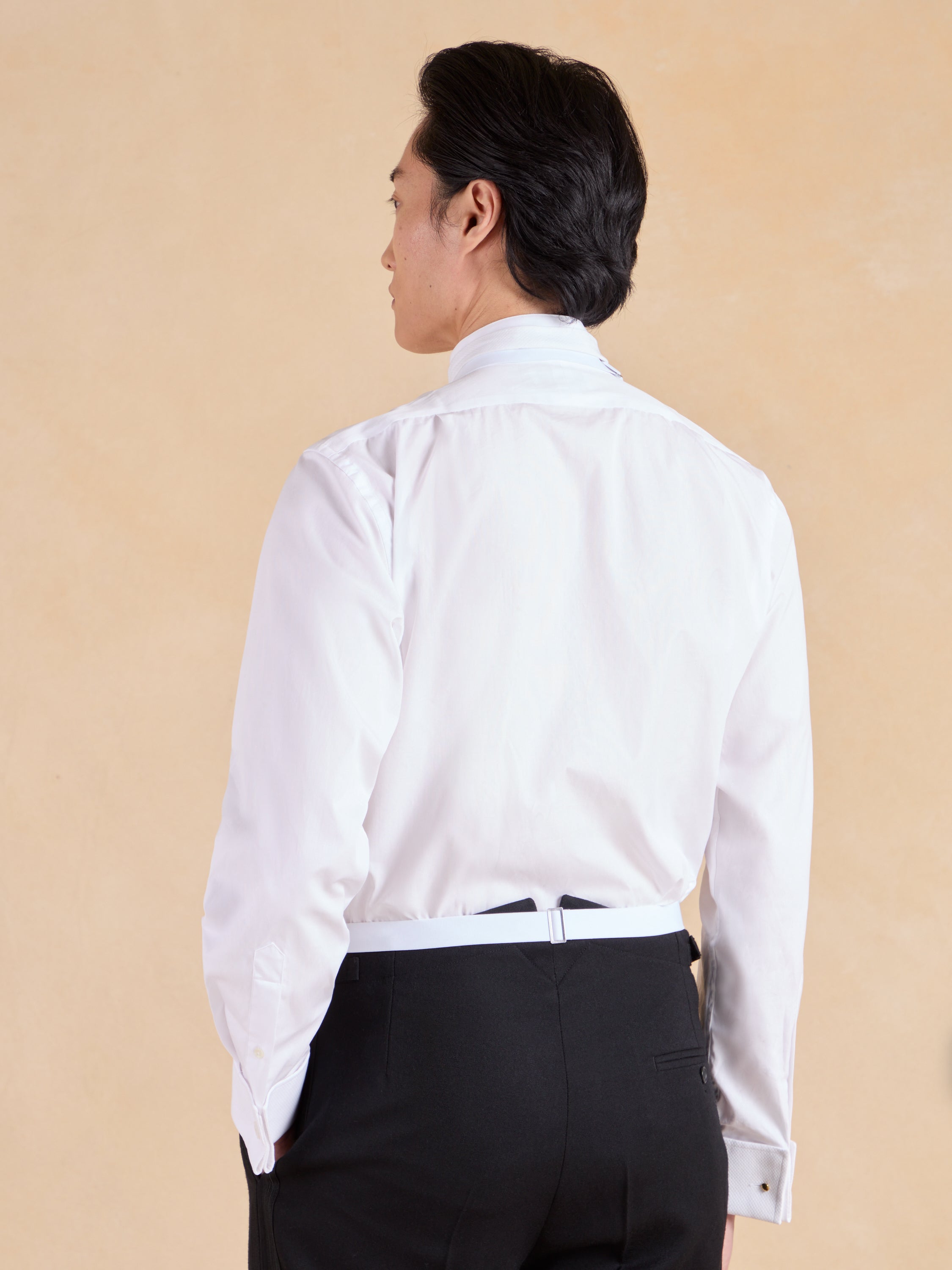 Marcella Waistcoat, Backless - White