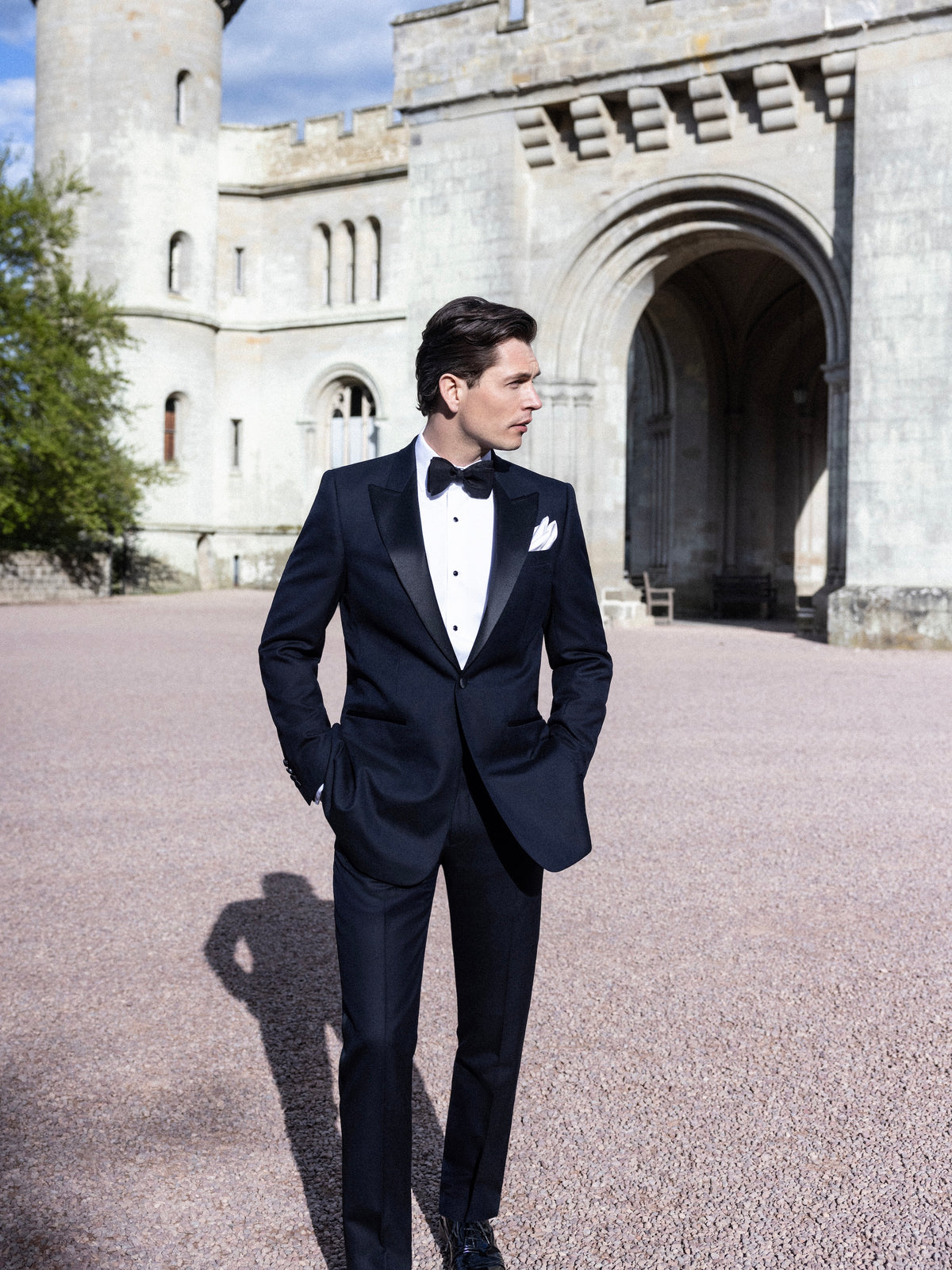 Carlyle Dinner Suit - Midnight Blue Wool