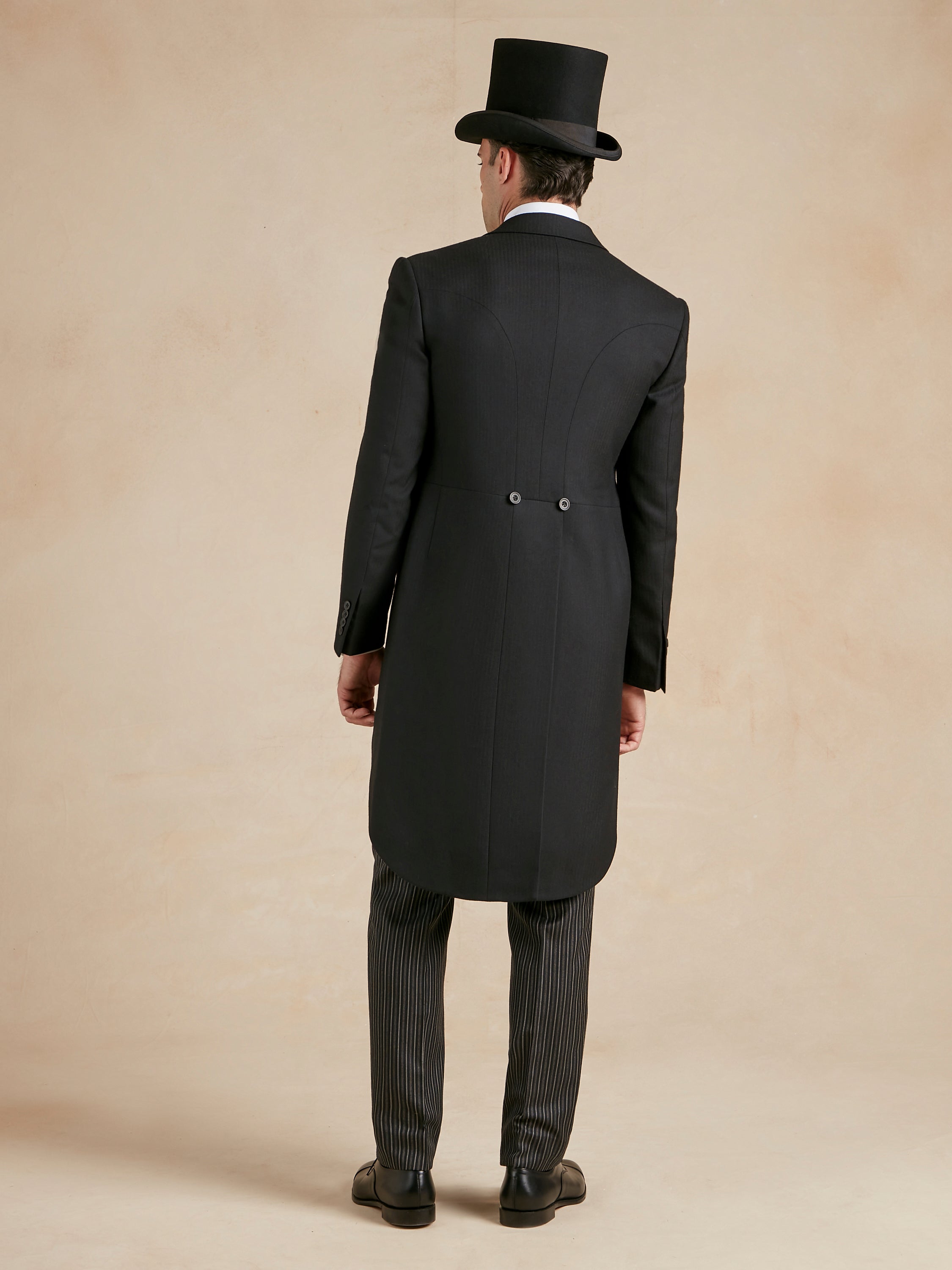 Morning Suit Hire for Royal Ascot - Morning Coat, Trousers, Single Breasted Waistcoat & Top Hat