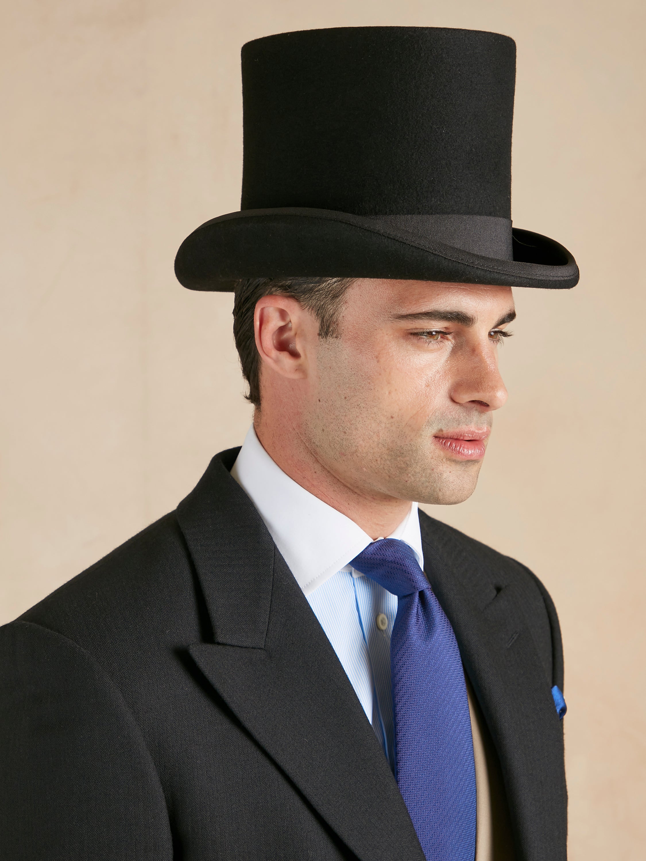 Morning Suit Hire for Royal Ascot - Morning Coat, Trousers, Double Breasted Waistcoat & Top Hat