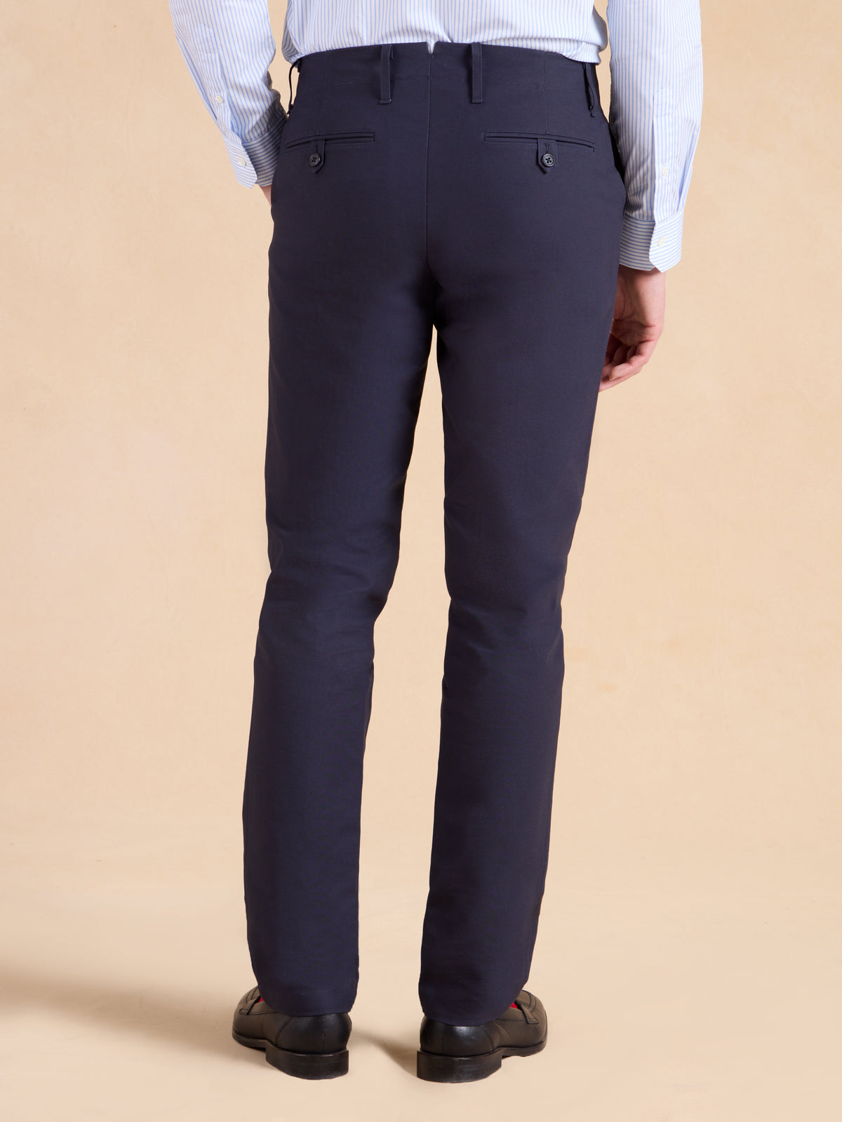 Brompton Chino - Navy Heavyweight Cotton