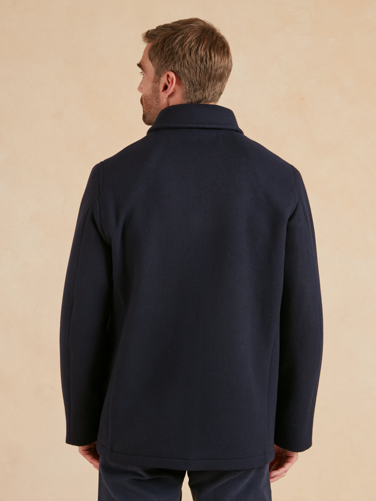 Field Jacket - Navy Wool
