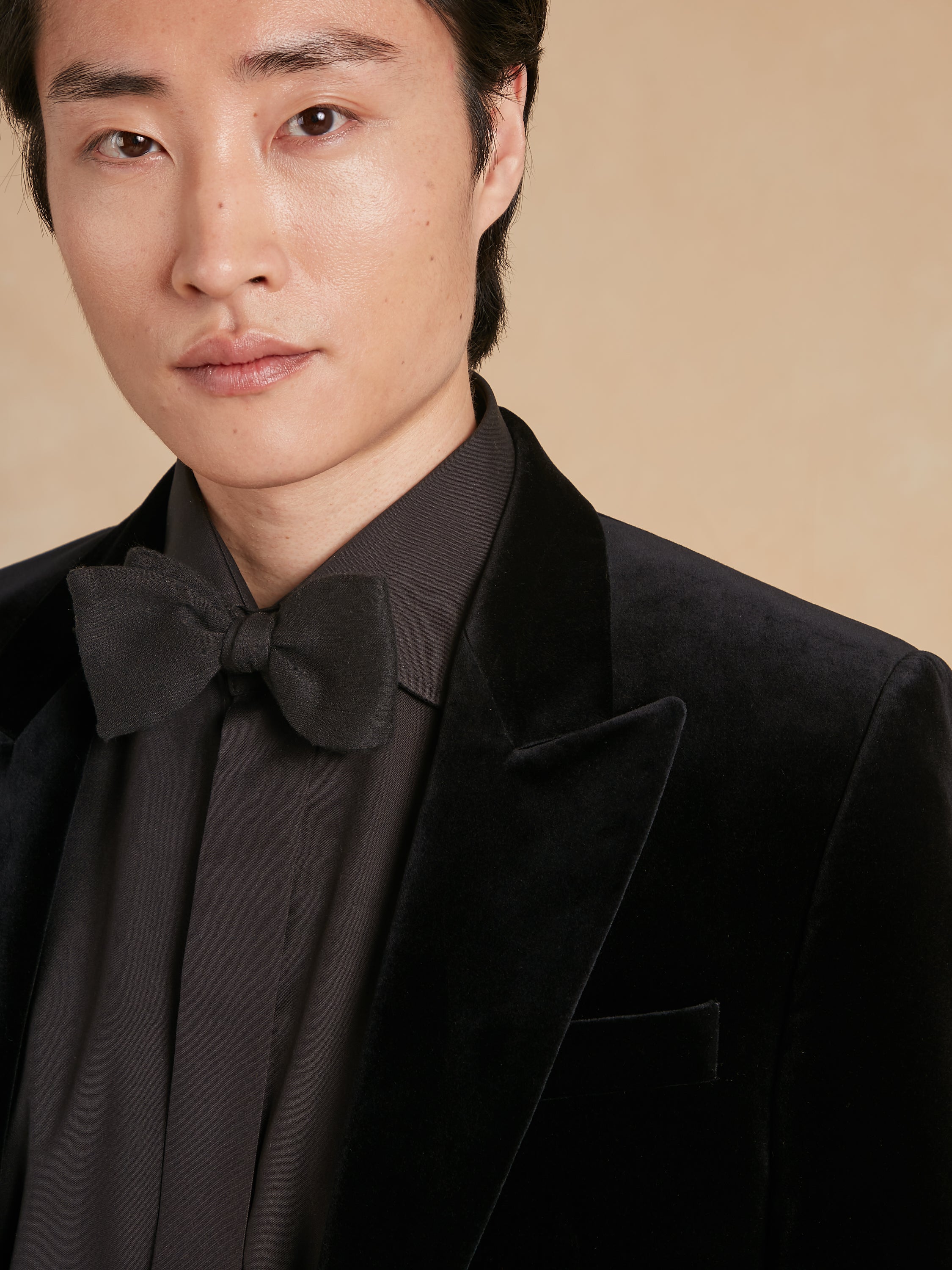 Carlyle Jacket - Black Velvet