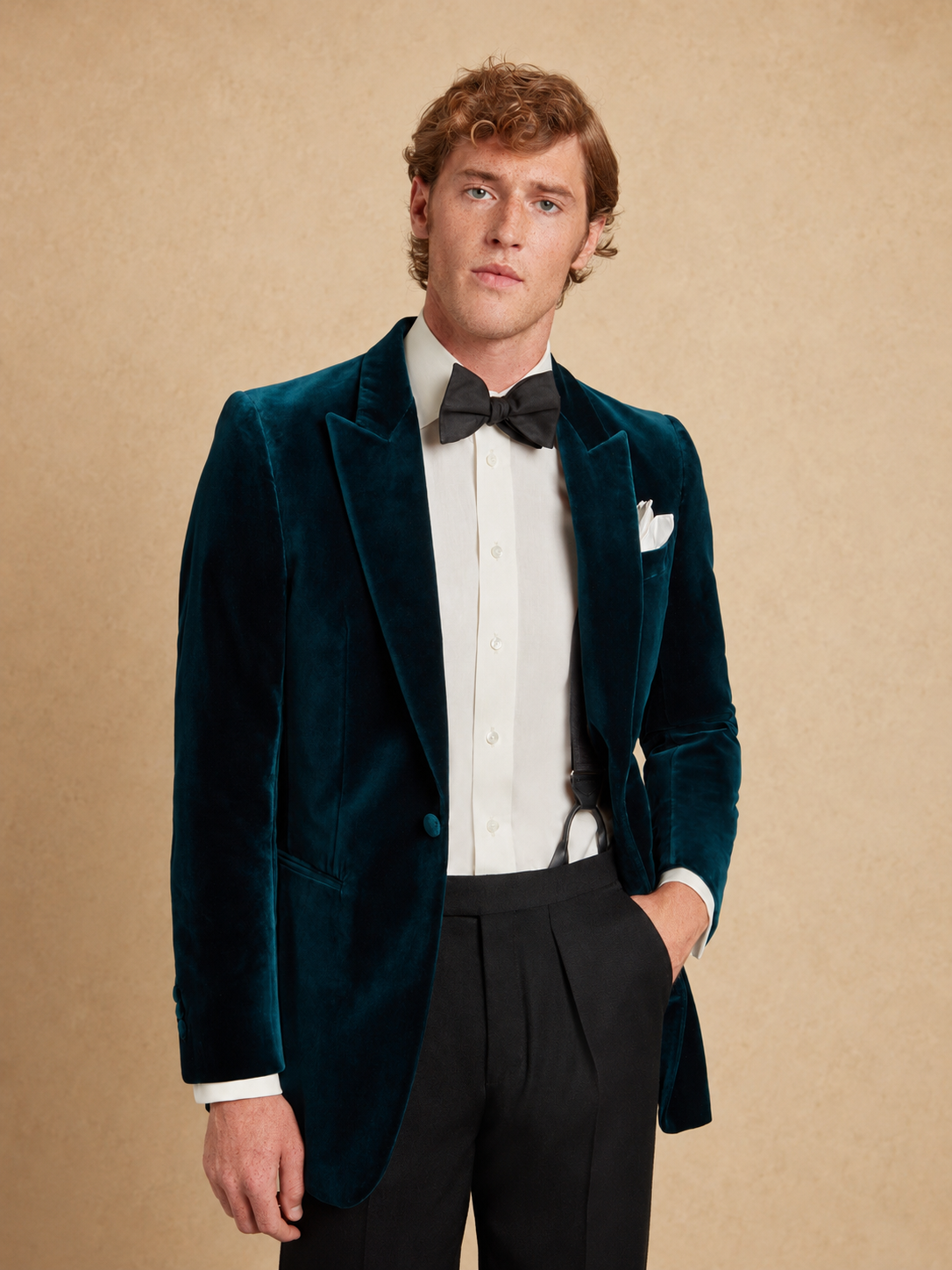 Carlyle Jacket Velvet