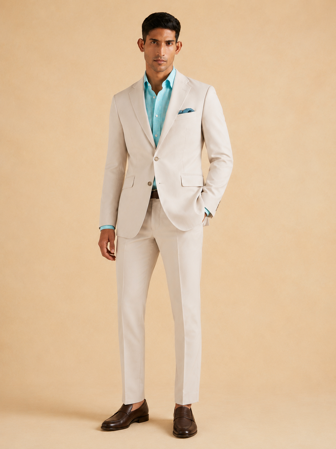 Eaton Jacket - Stone Cotton