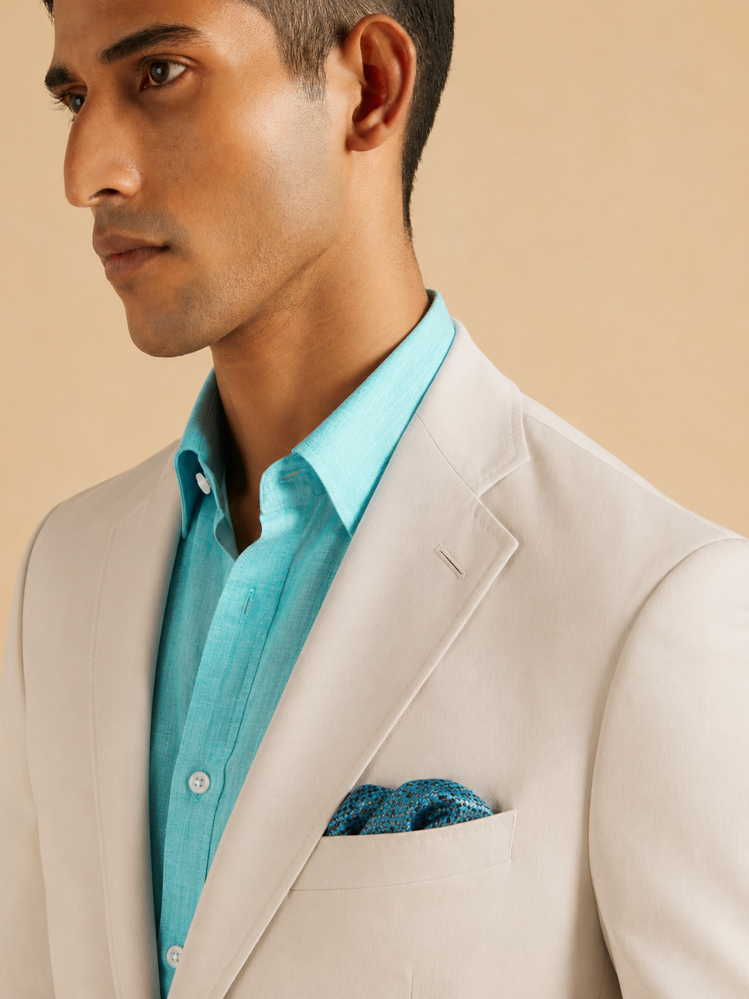 Eaton Jacket - Stone Cotton