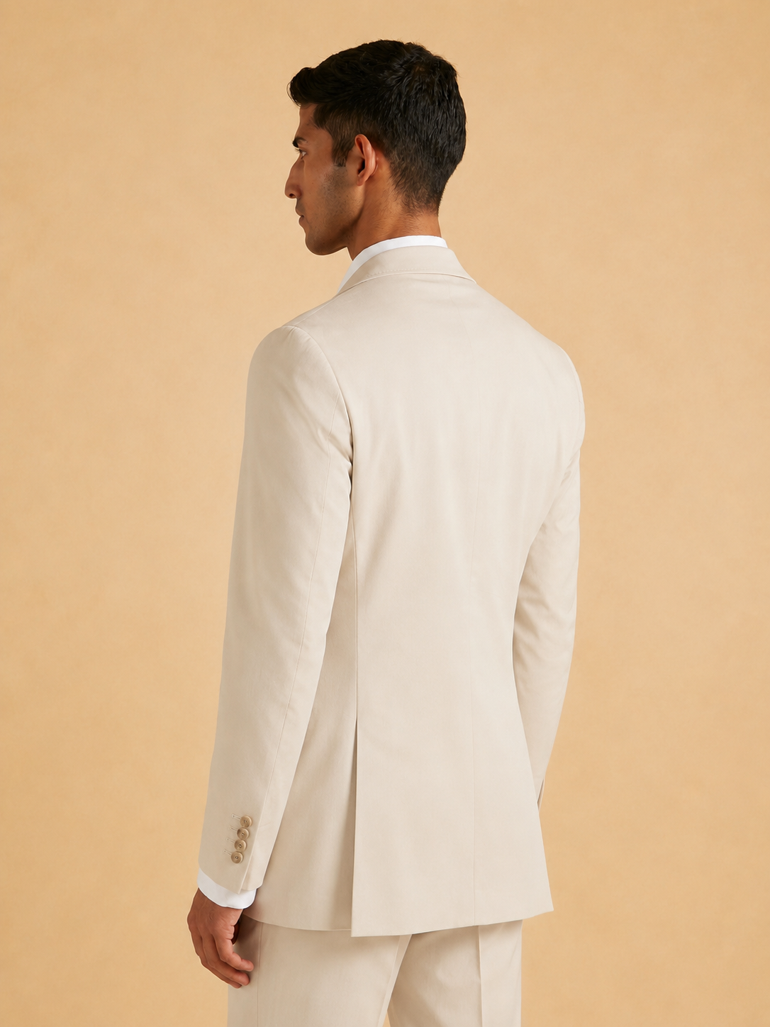 Eaton Jacket - Stone Cotton