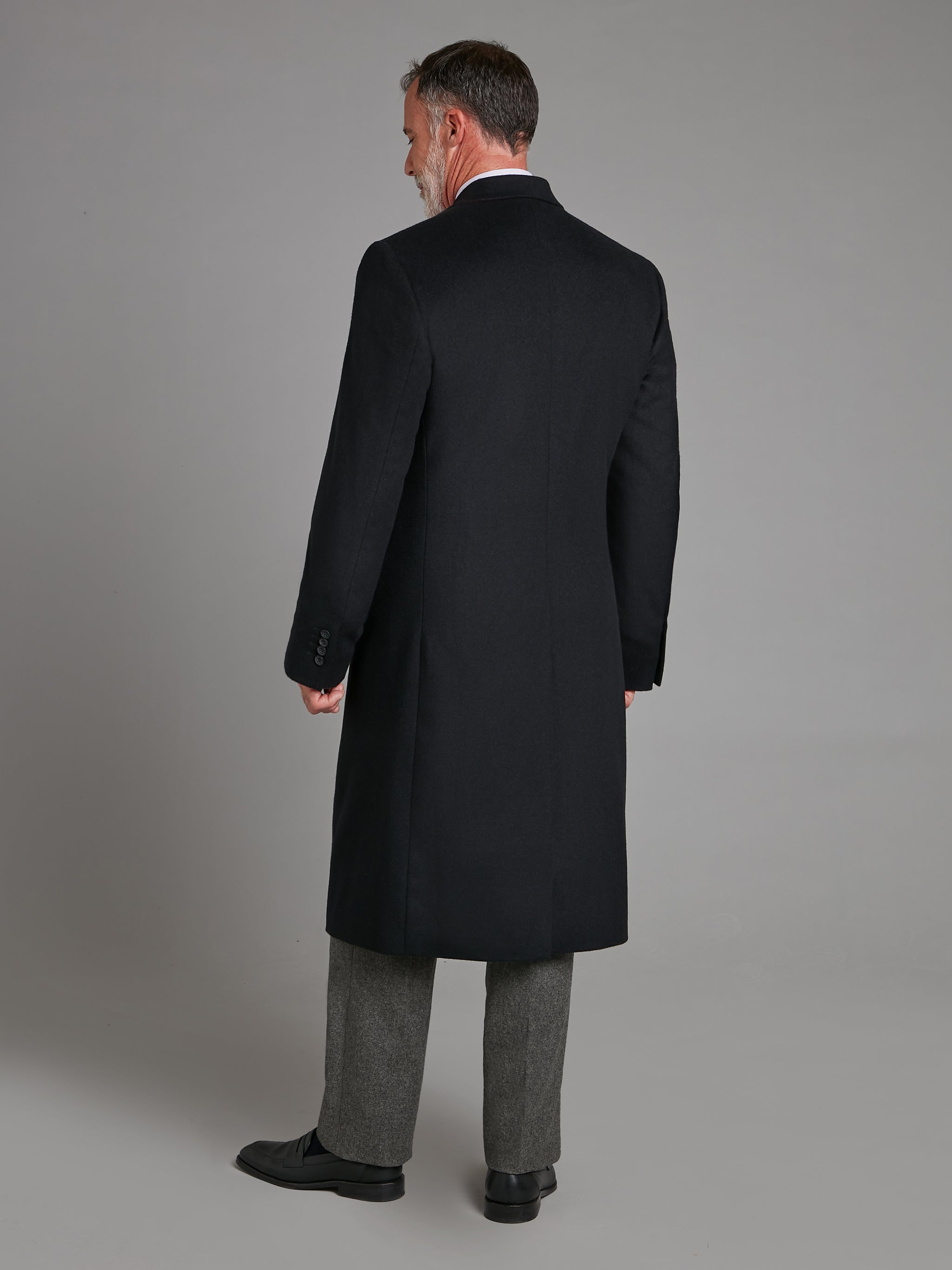 British Double Breasted Overcoat