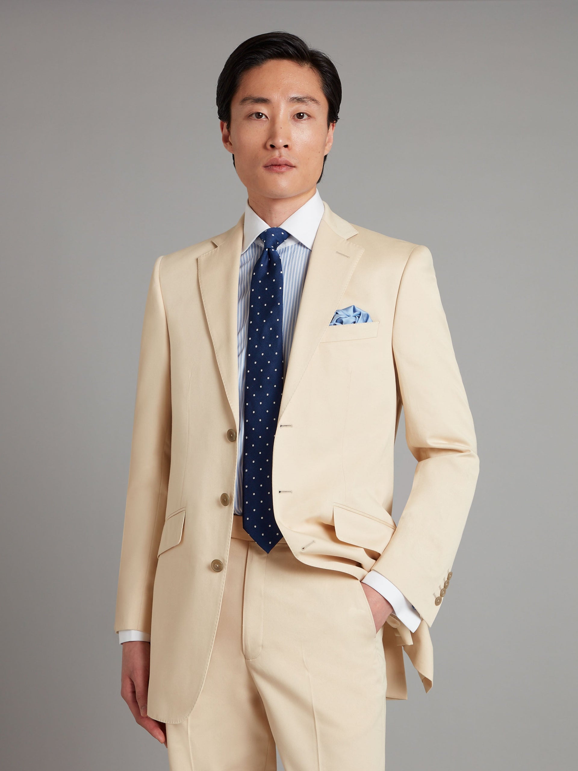 Three Button Eaton Jacket Cotton