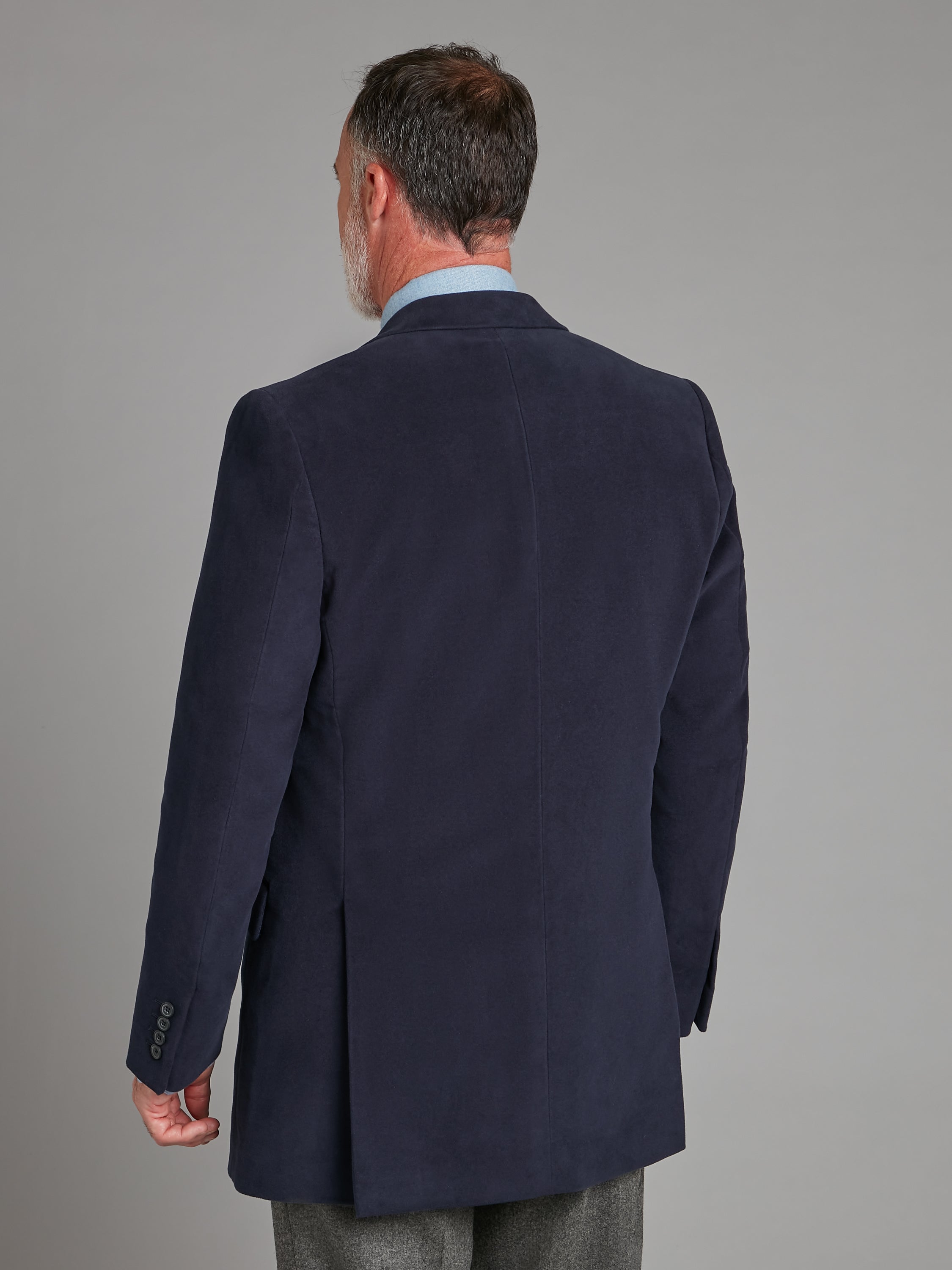 Eaton Jacket - Navy Moleskin