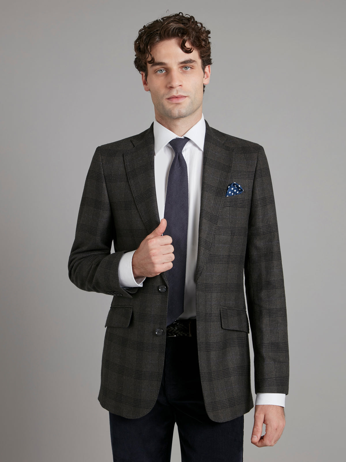 Eaton Jacket Moss Green Overcheck