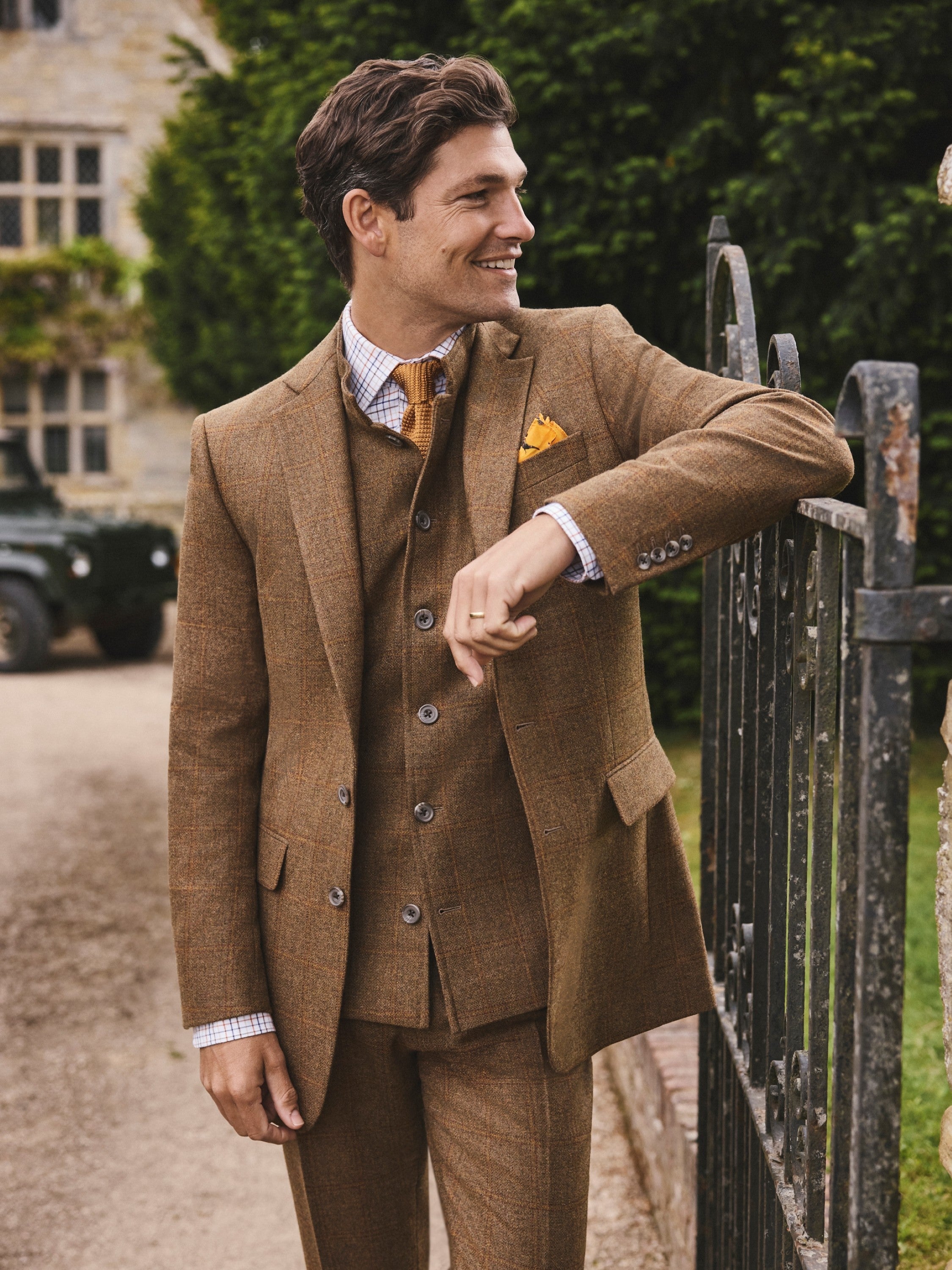 Eaton Jacket - Ambermoore Plaid Tweed