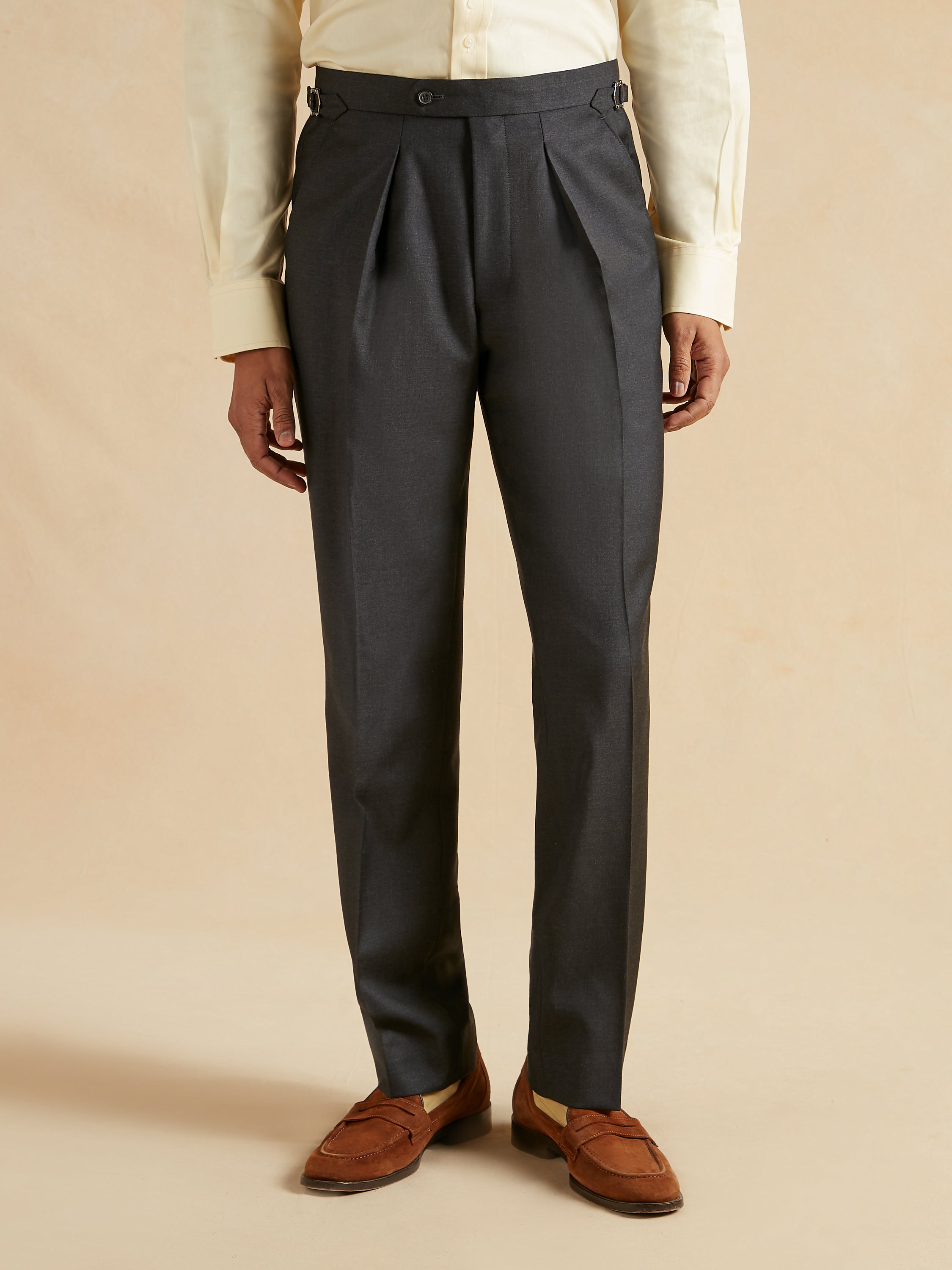 Eaton Suit - Mid Weight Wool - Charcoal