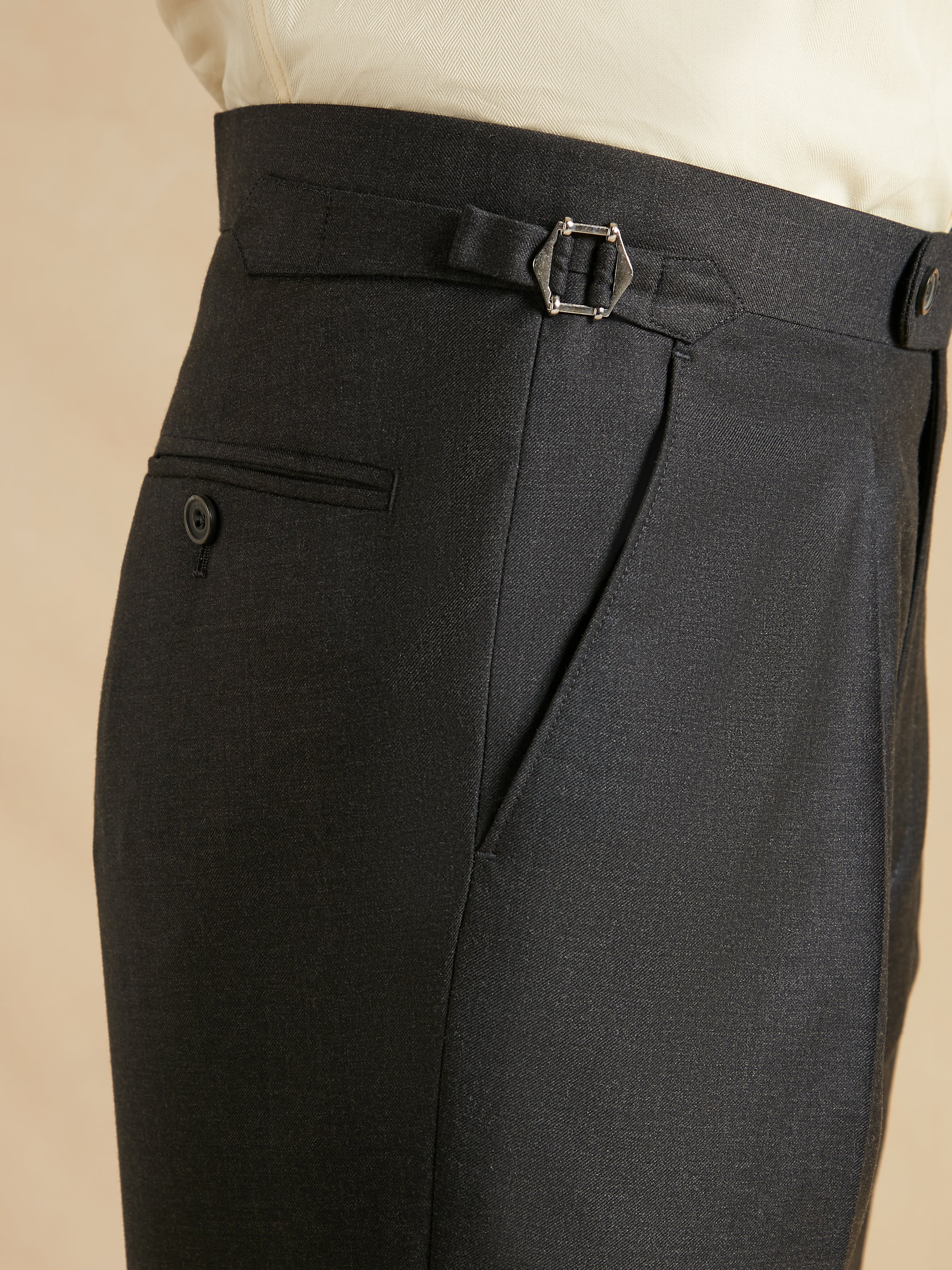 Eaton Suit - Mid Weight Wool - Charcoal