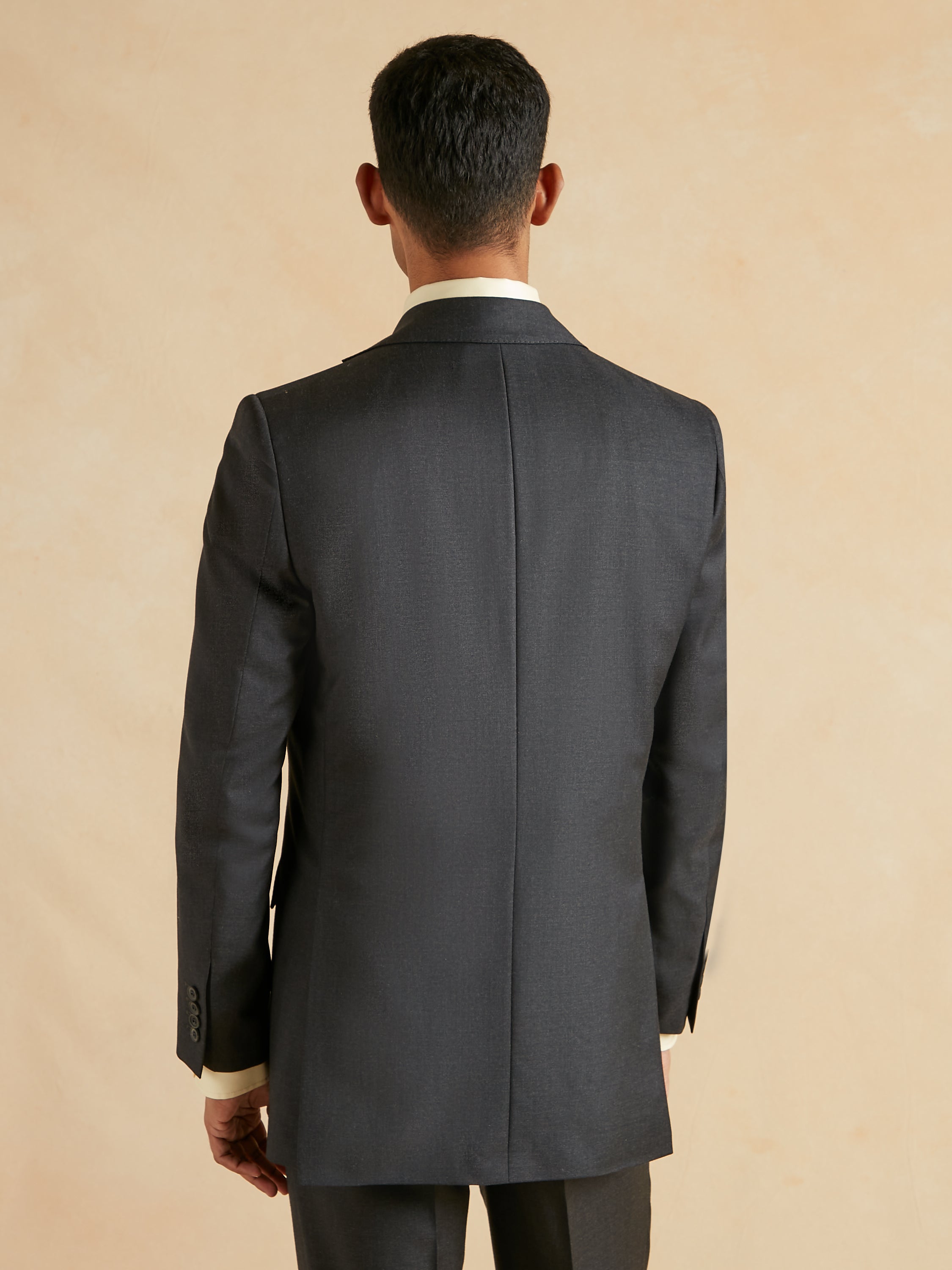 Eaton Suit - Mid Weight Wool - Charcoal