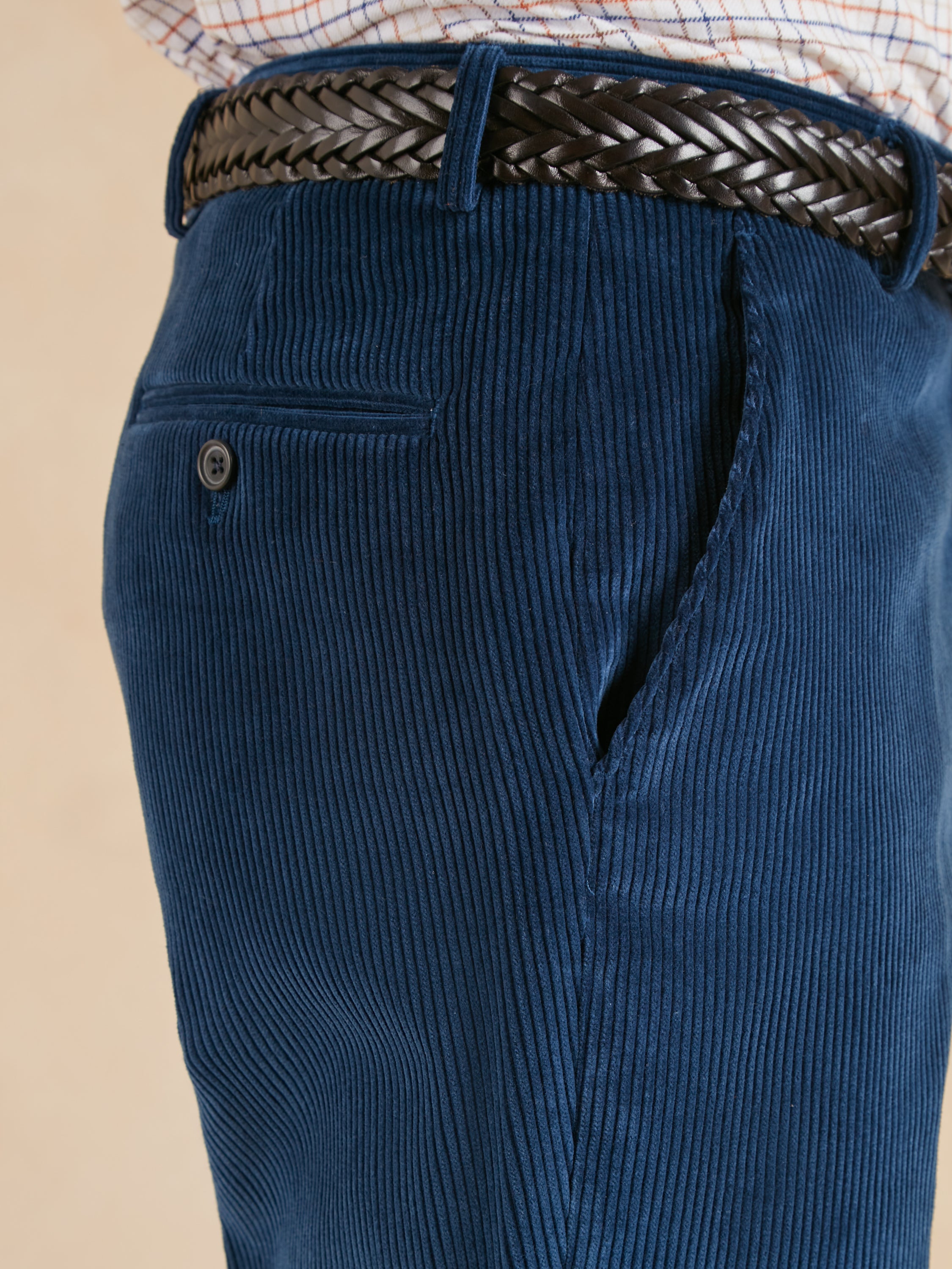 Heavyweight Corduroy Trousers - Ink Blue