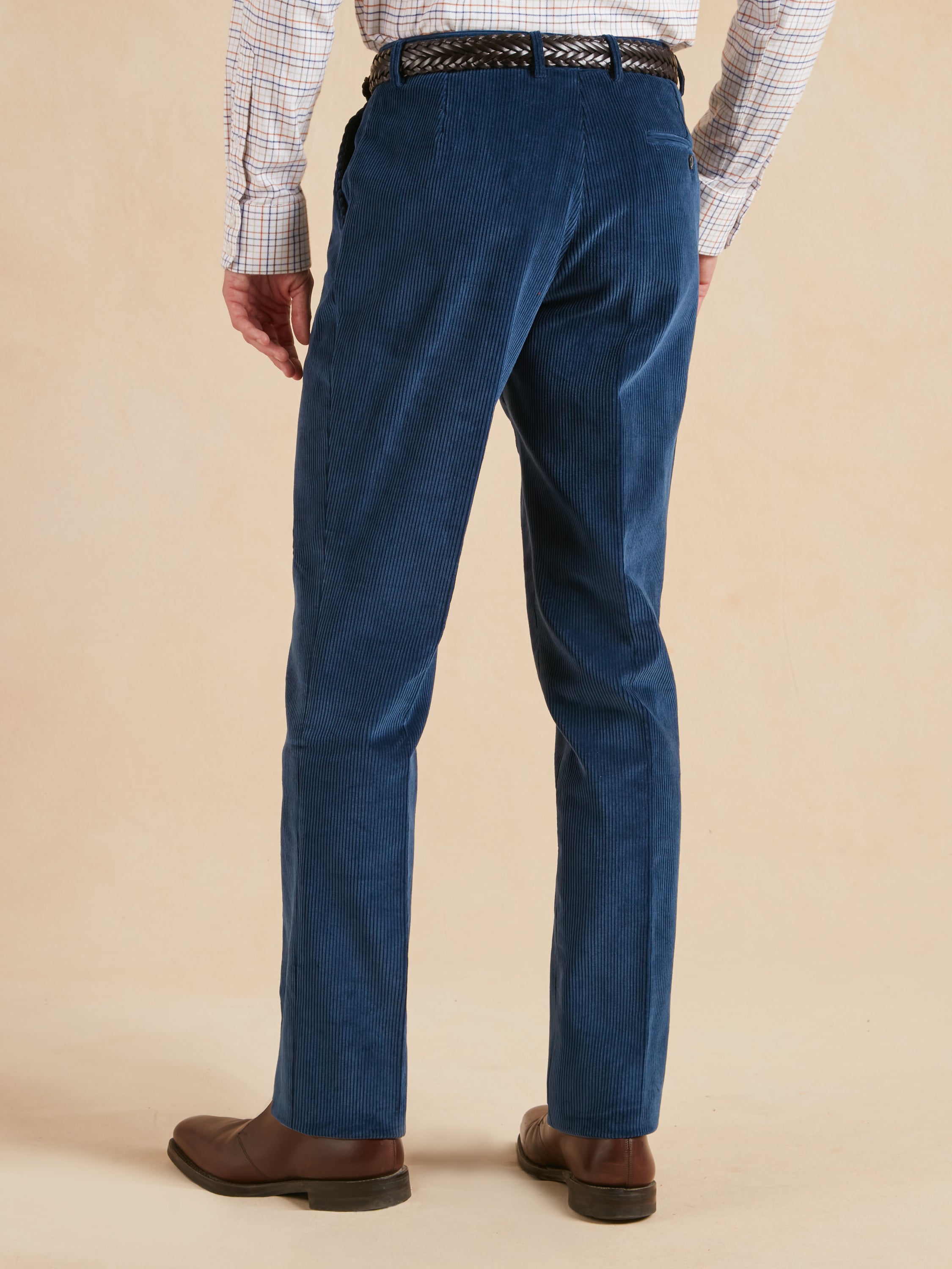Heavyweight Corduroy Trousers - Ink Blue