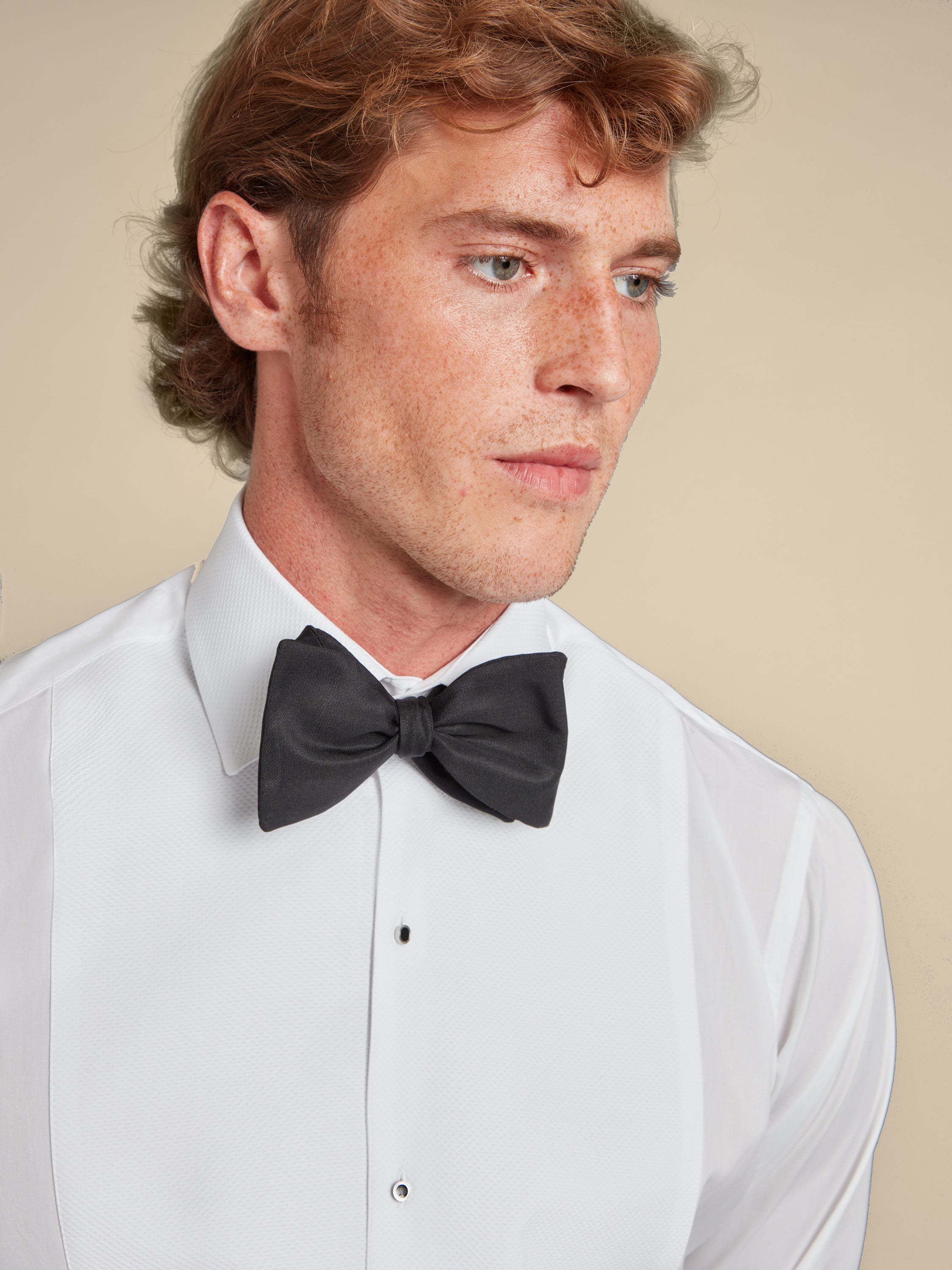 Dress Shirt Hire - White Marcella Cotton