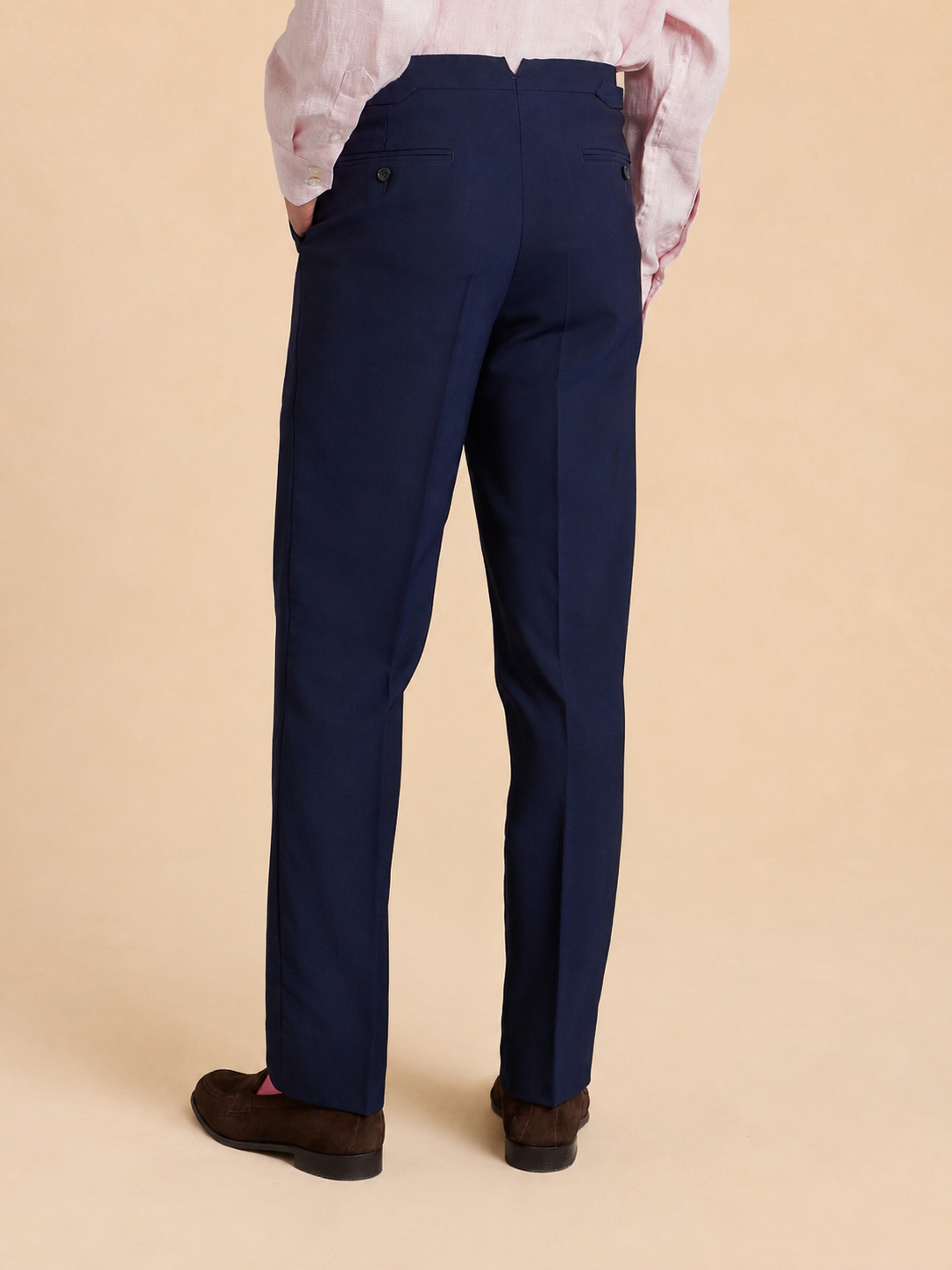 Mayfair Tailored Fit Suit - Navy Fresco Wool
