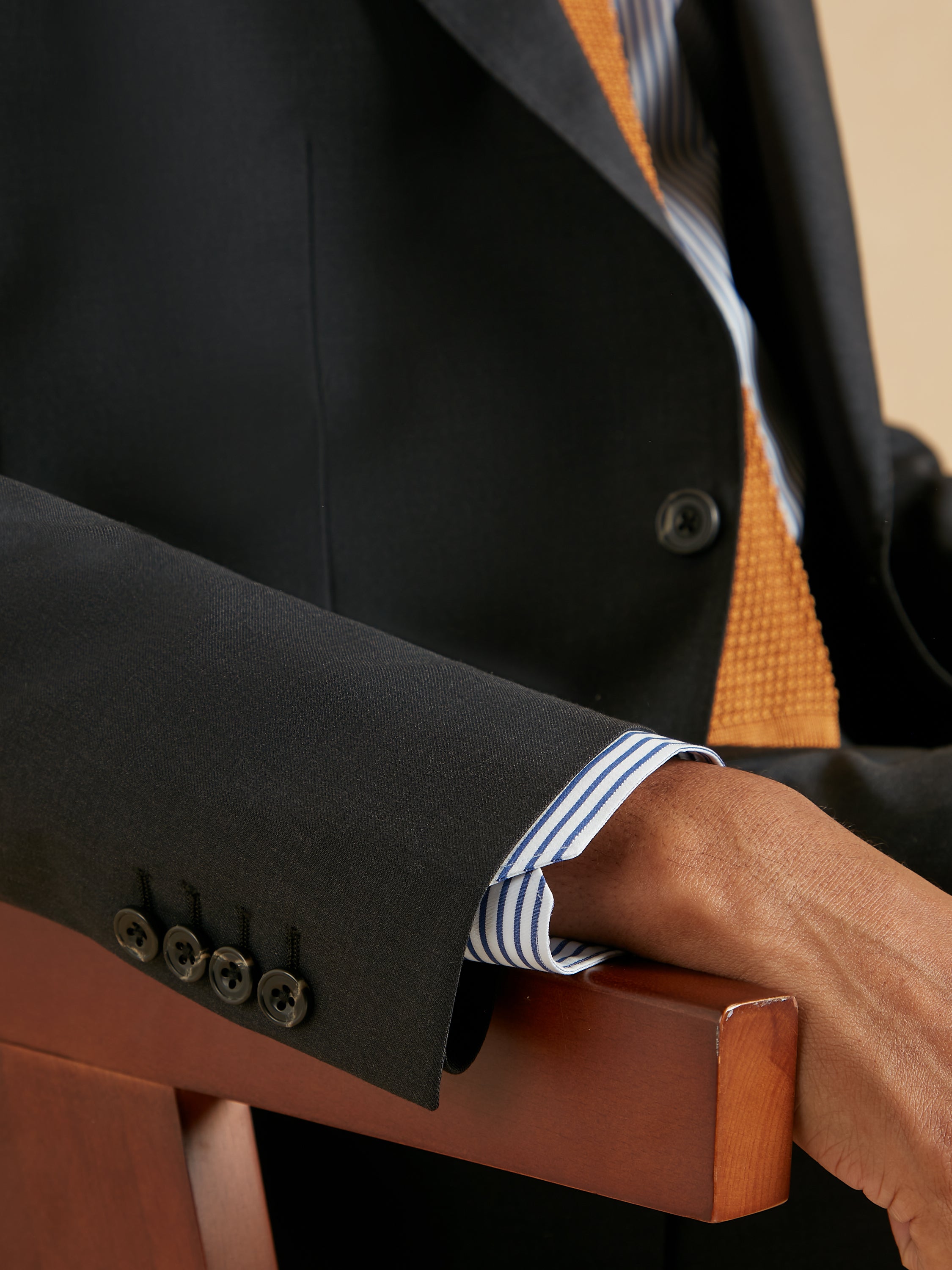 Mayfair Tailored Fit Suit - Charcoal Wool