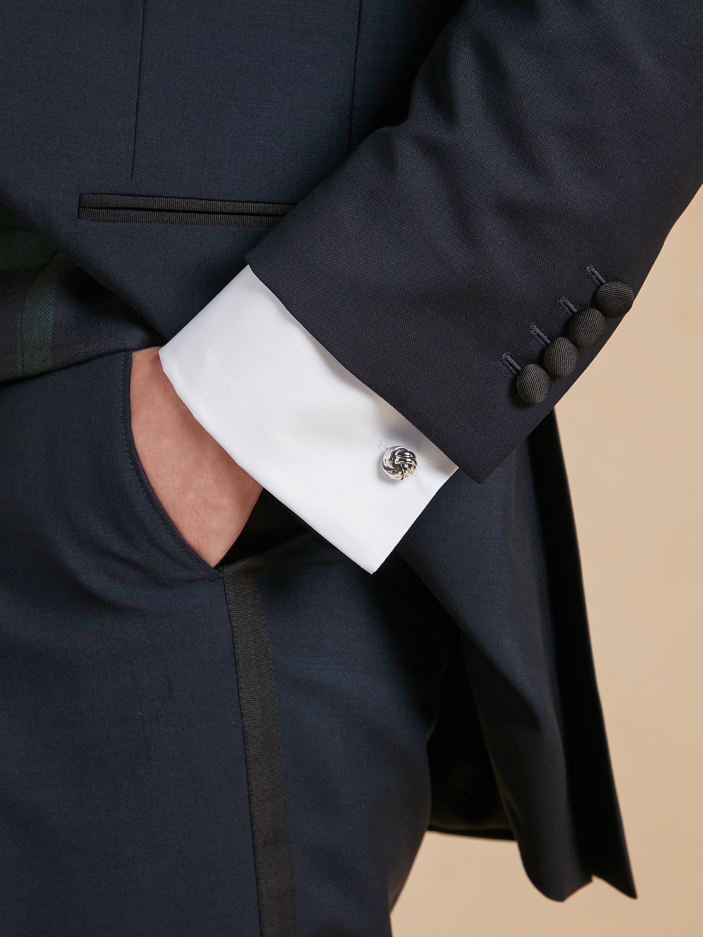 Shawl Lapel Wool/Mohair Dinner Suit – Midnight