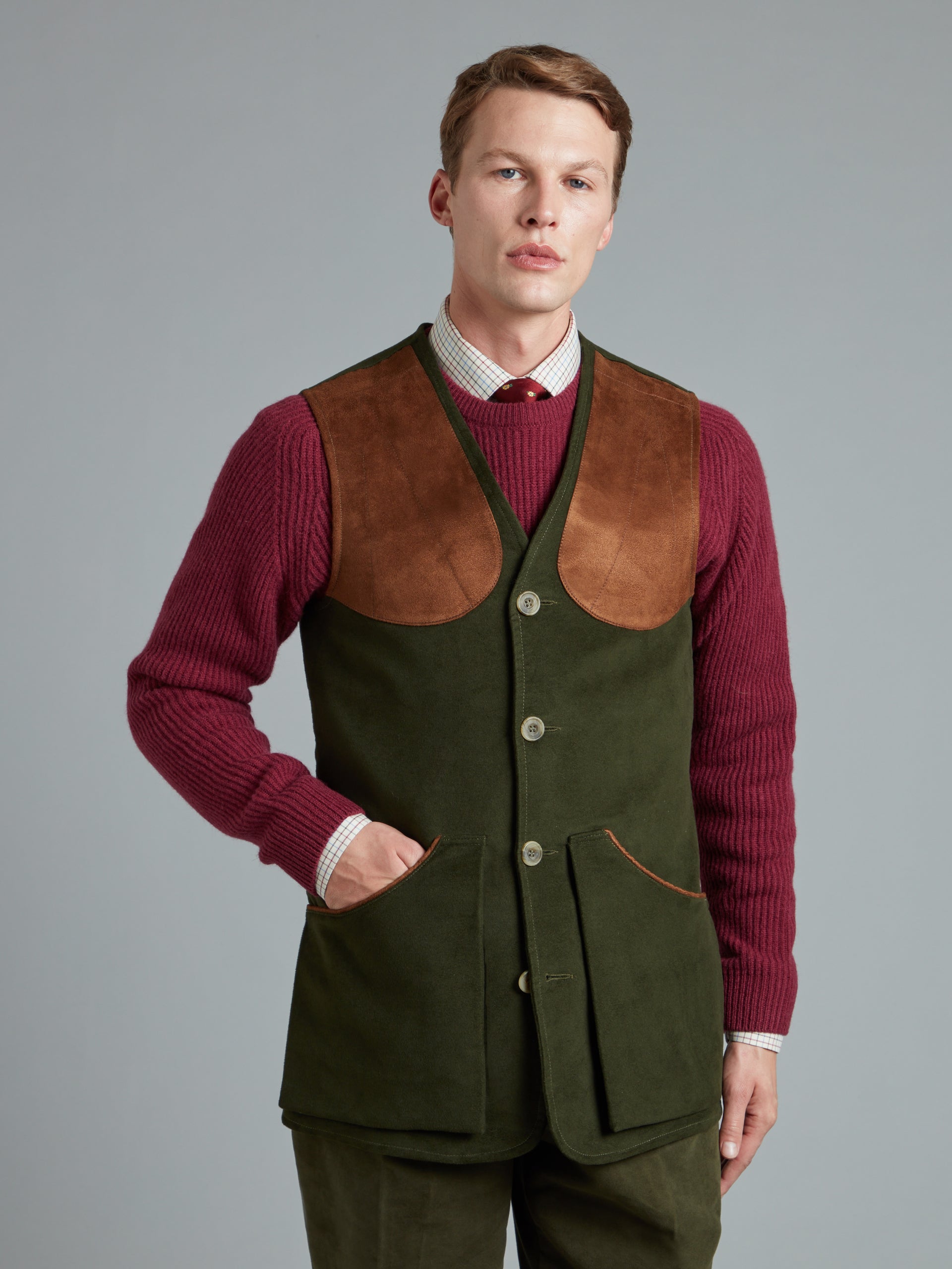 Shooting Vest Moleskin