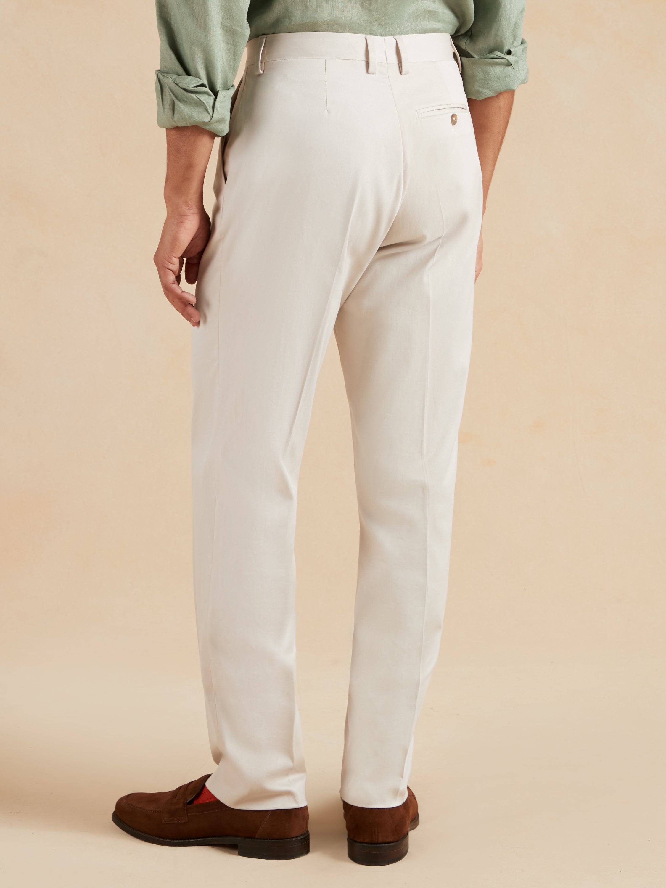 Stretch Chinos - Stone