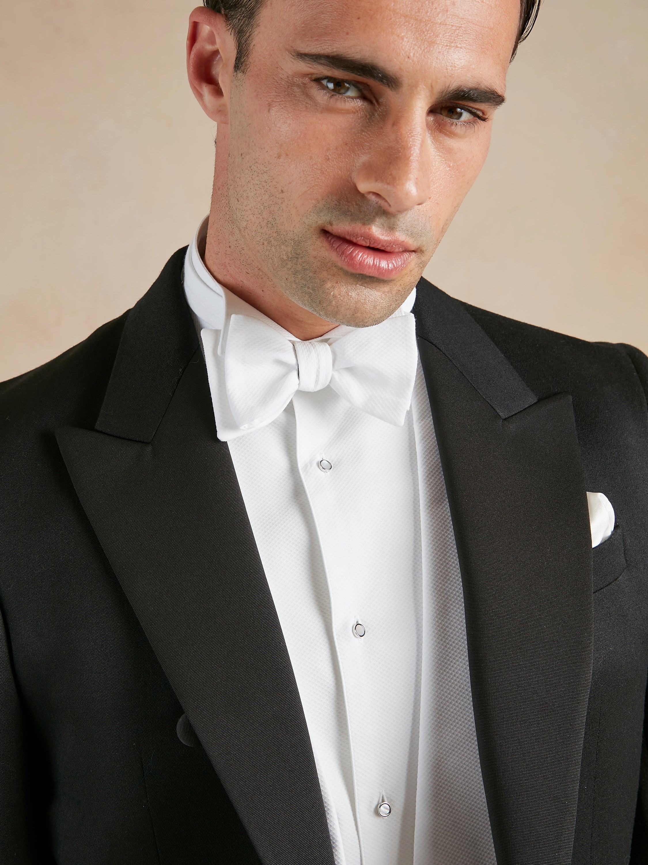 White Tie Suit Hire - Tailcoat, Trousers, Waistcoat, Shirt & Bow Tie