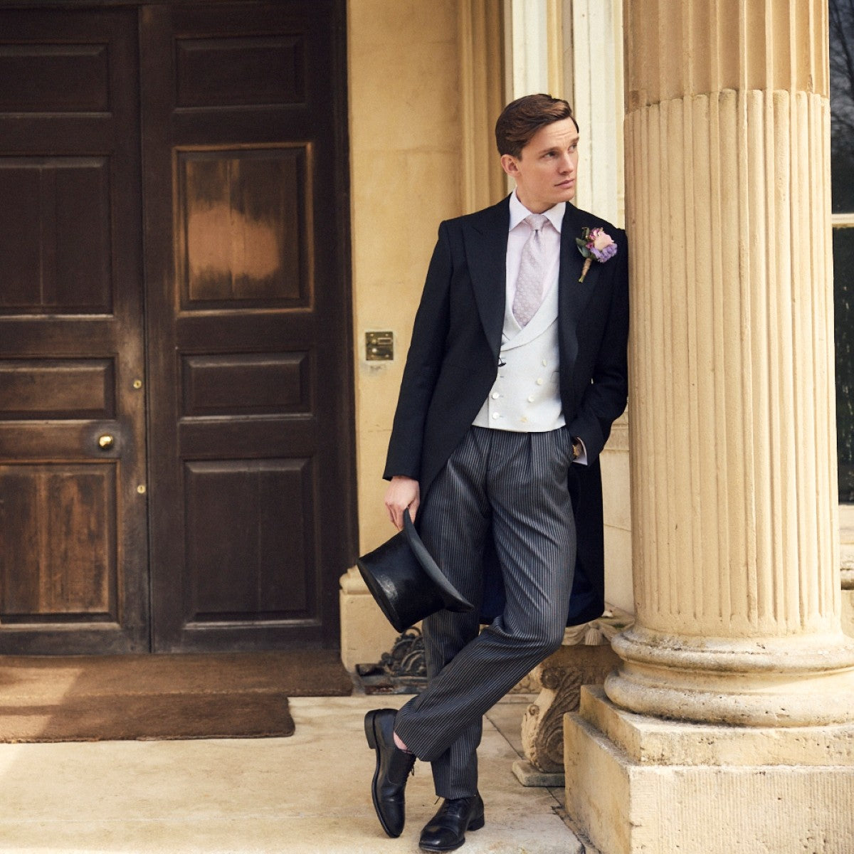 Wool Felt Top Hat, Black | Wool Top Hats | Oliver Brown, London