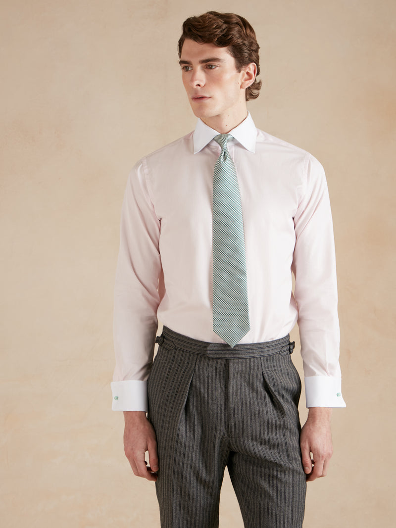 Winchester Shirt with White Collar and Cuff - Pink