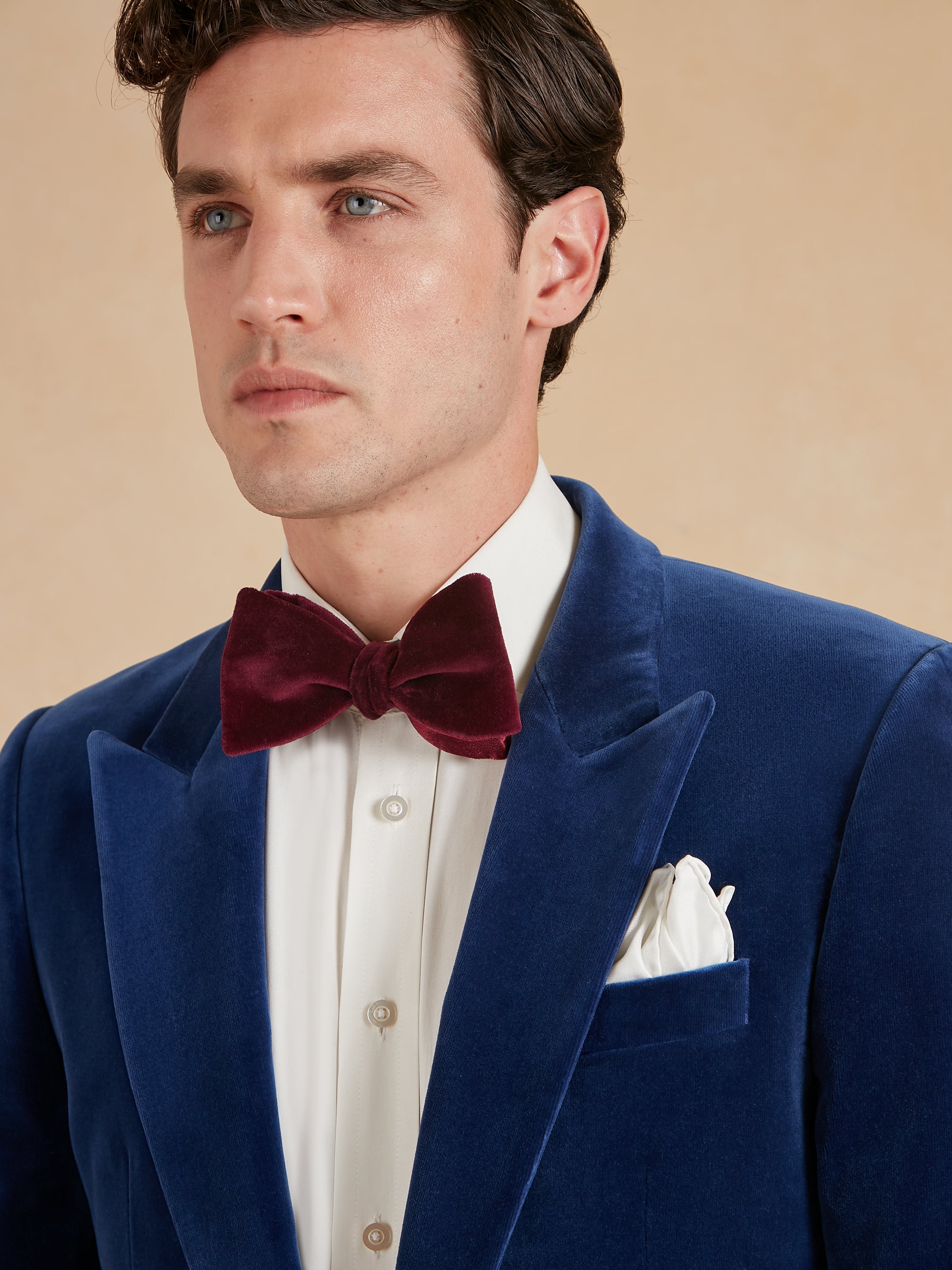 Carlyle Jacket - Indigo Blue Velvet