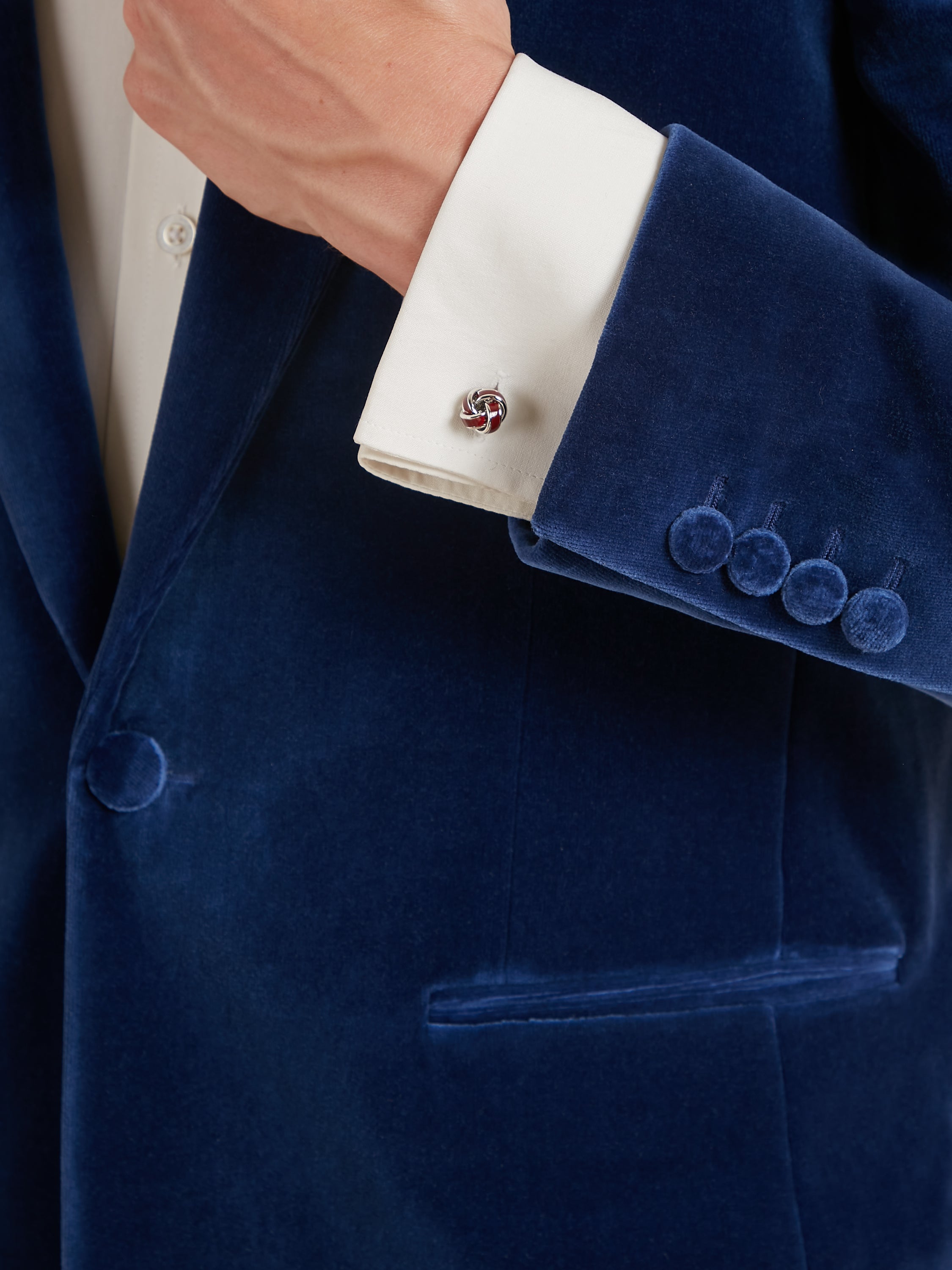 Carlyle Jacket - Indigo Blue Velvet