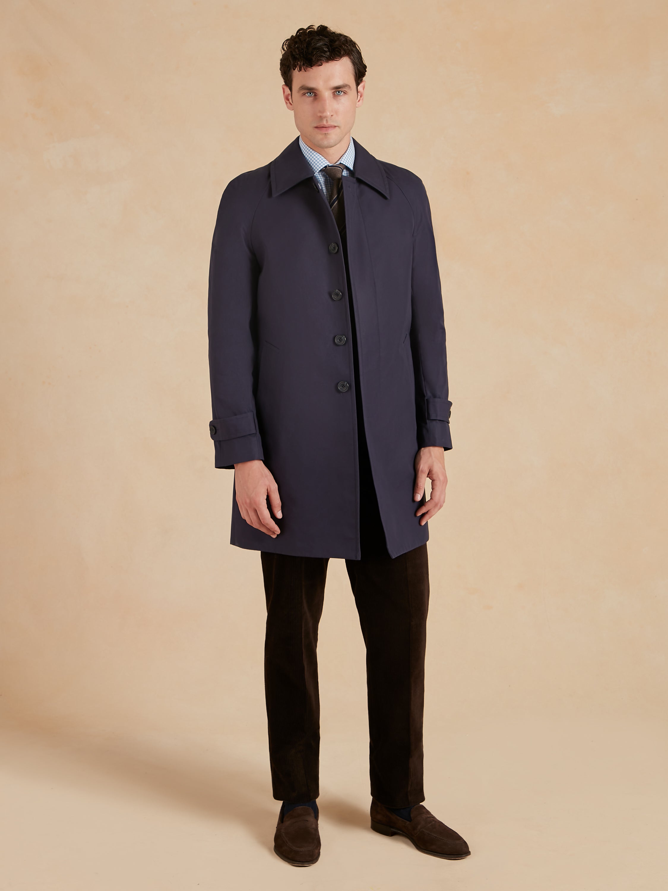 Ventile Raincoat - Navy