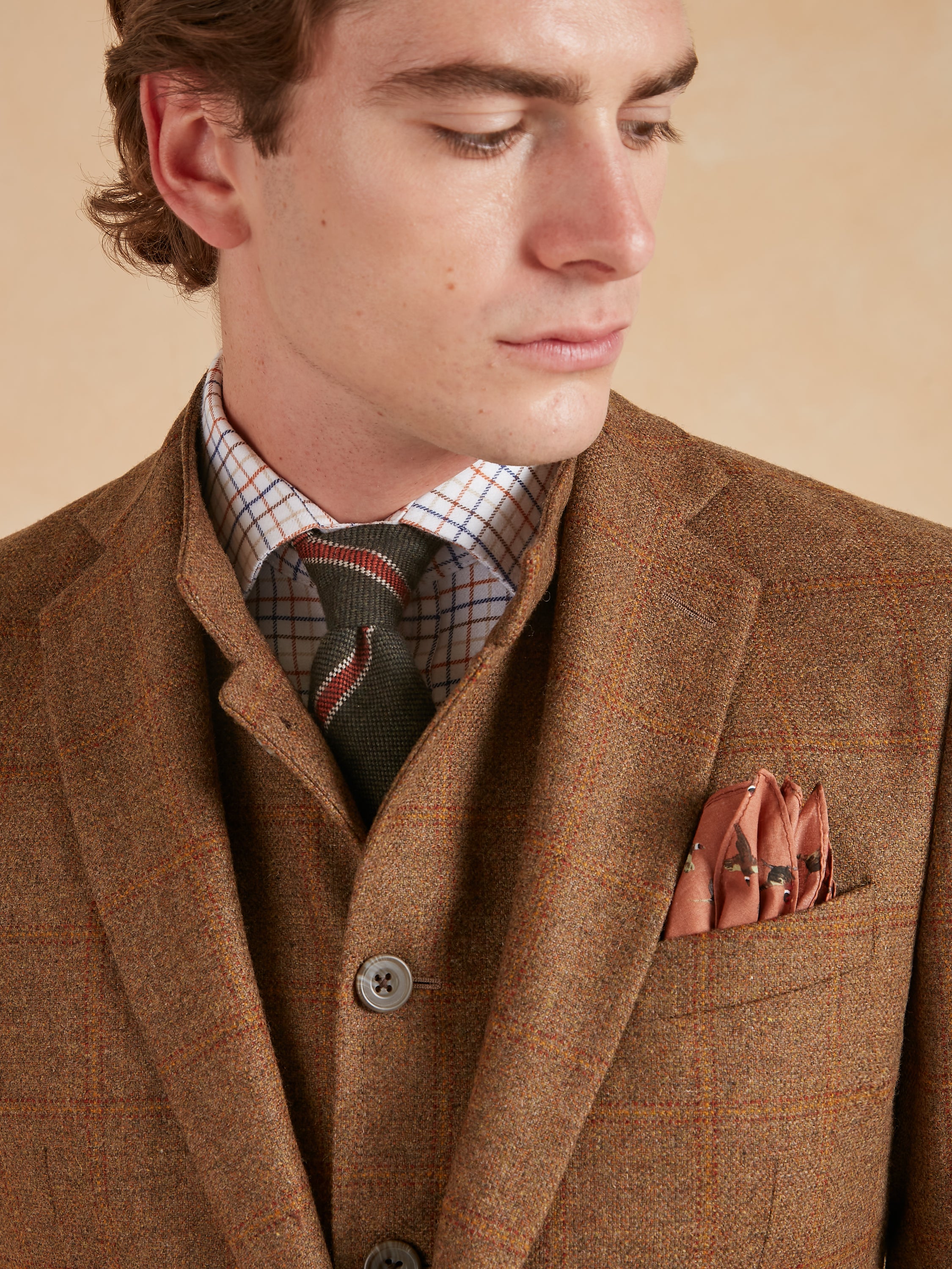 Eaton Jacket - Ambermoore Plaid Tweed