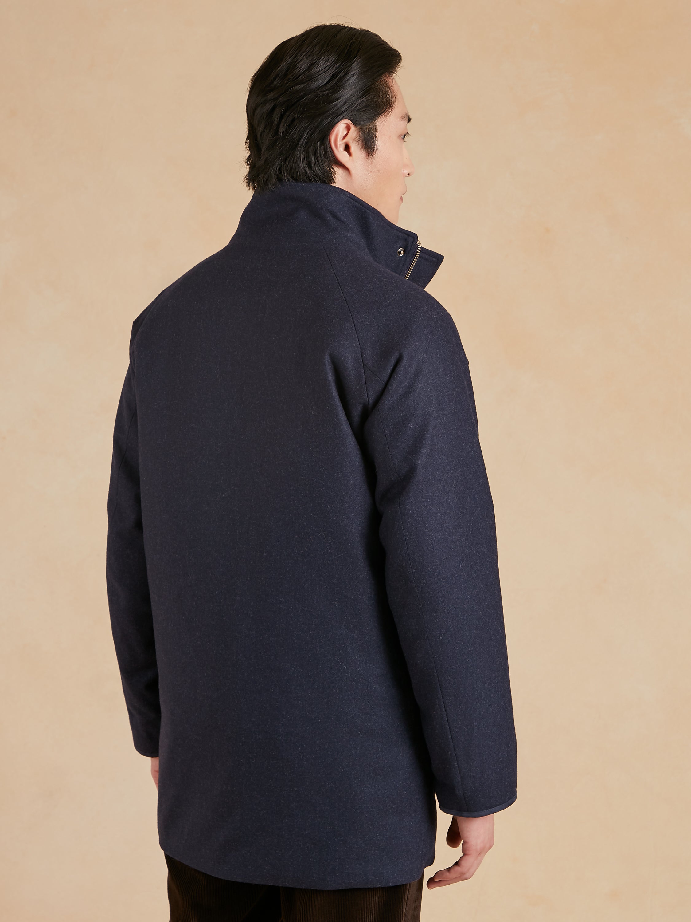 Field Coat - Navy Loden
