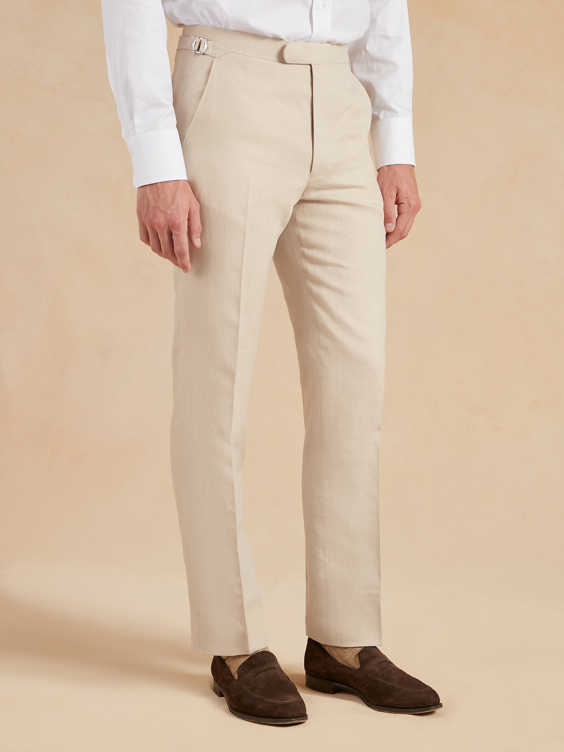 Flat Front Linen