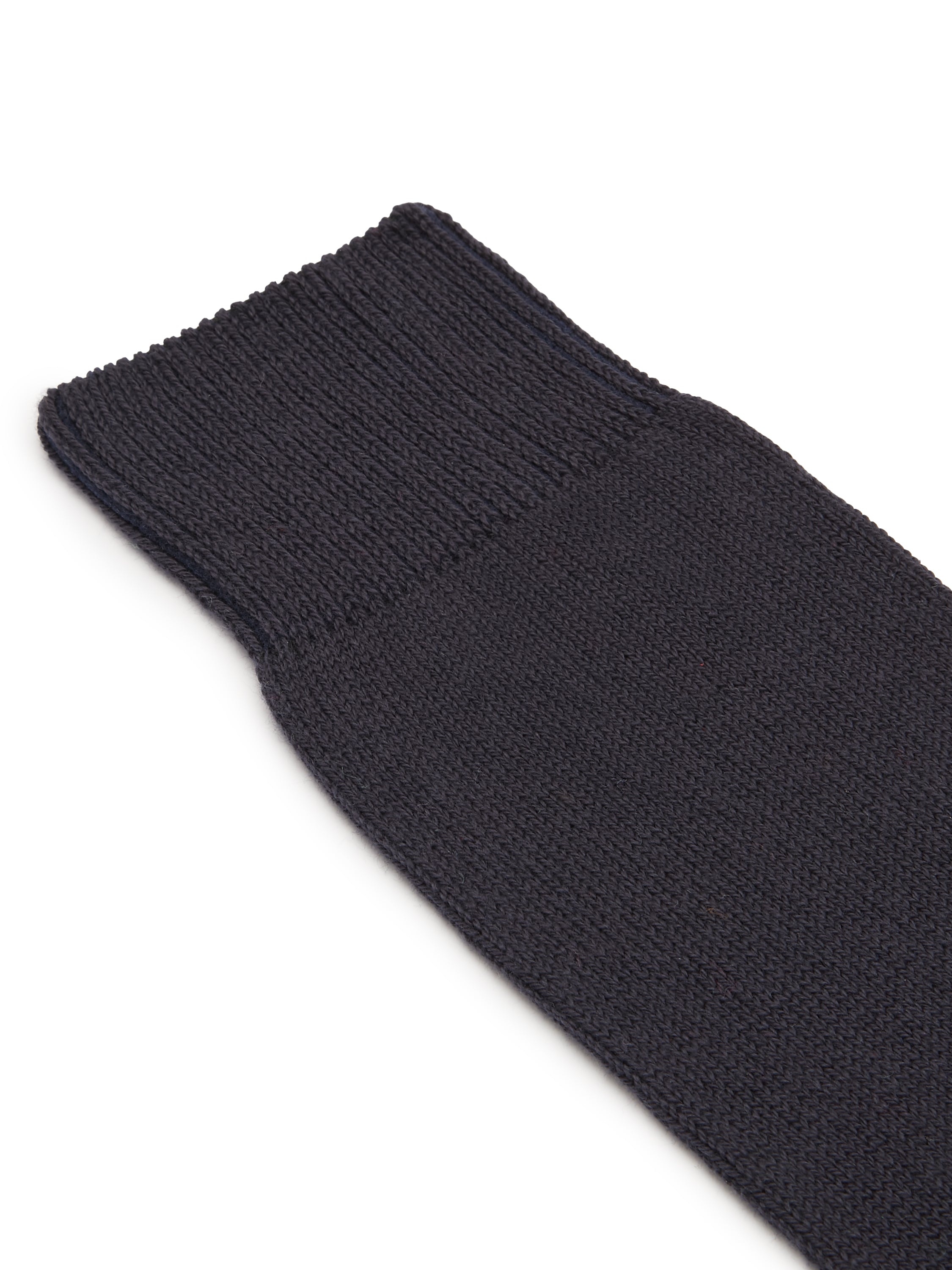 Heel and Toe Socks - Navy/Redcurrant