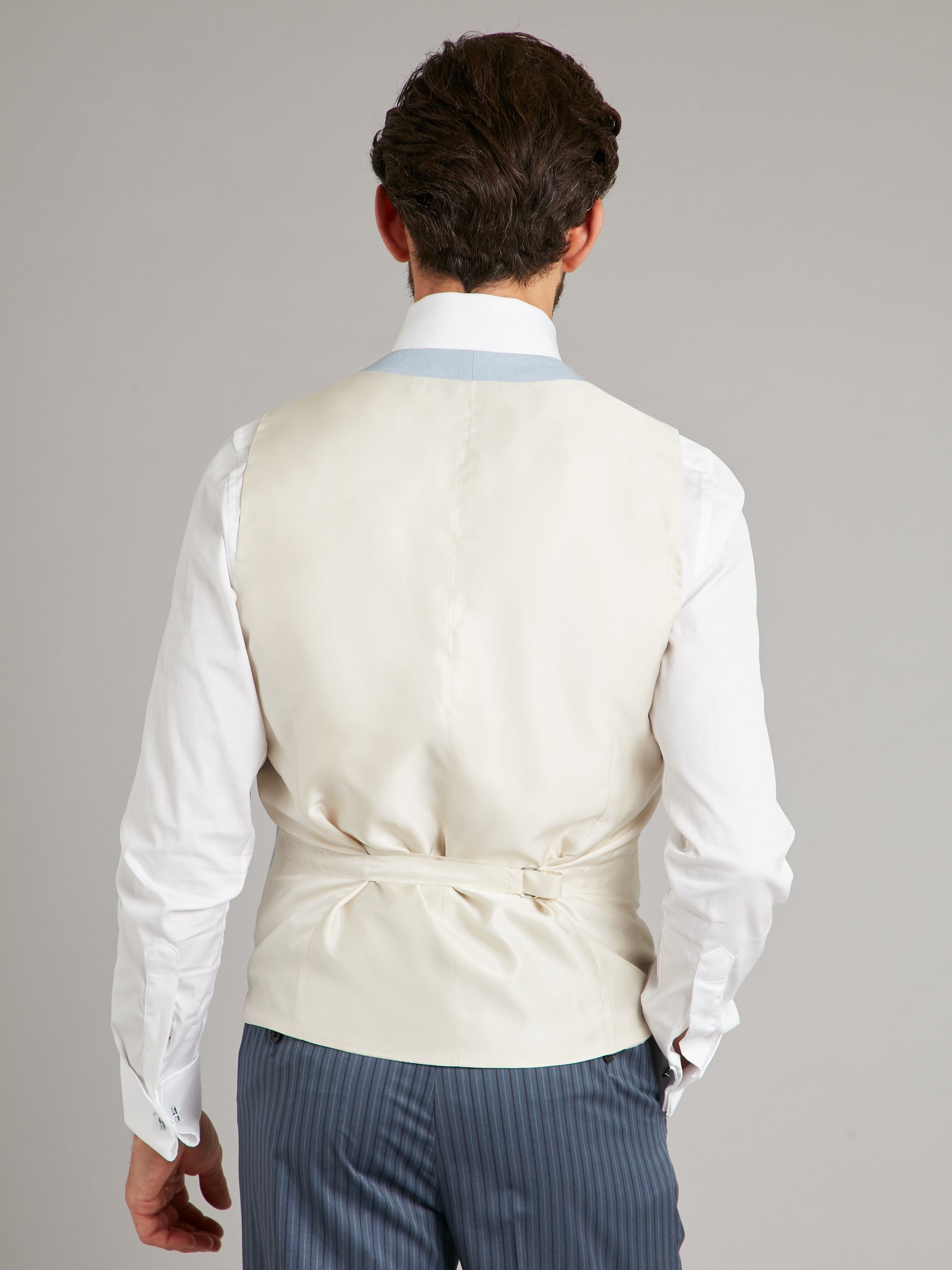Men's Tailored Fit Single breasted Waistcoat - MAYFAIR - Blue main image 1