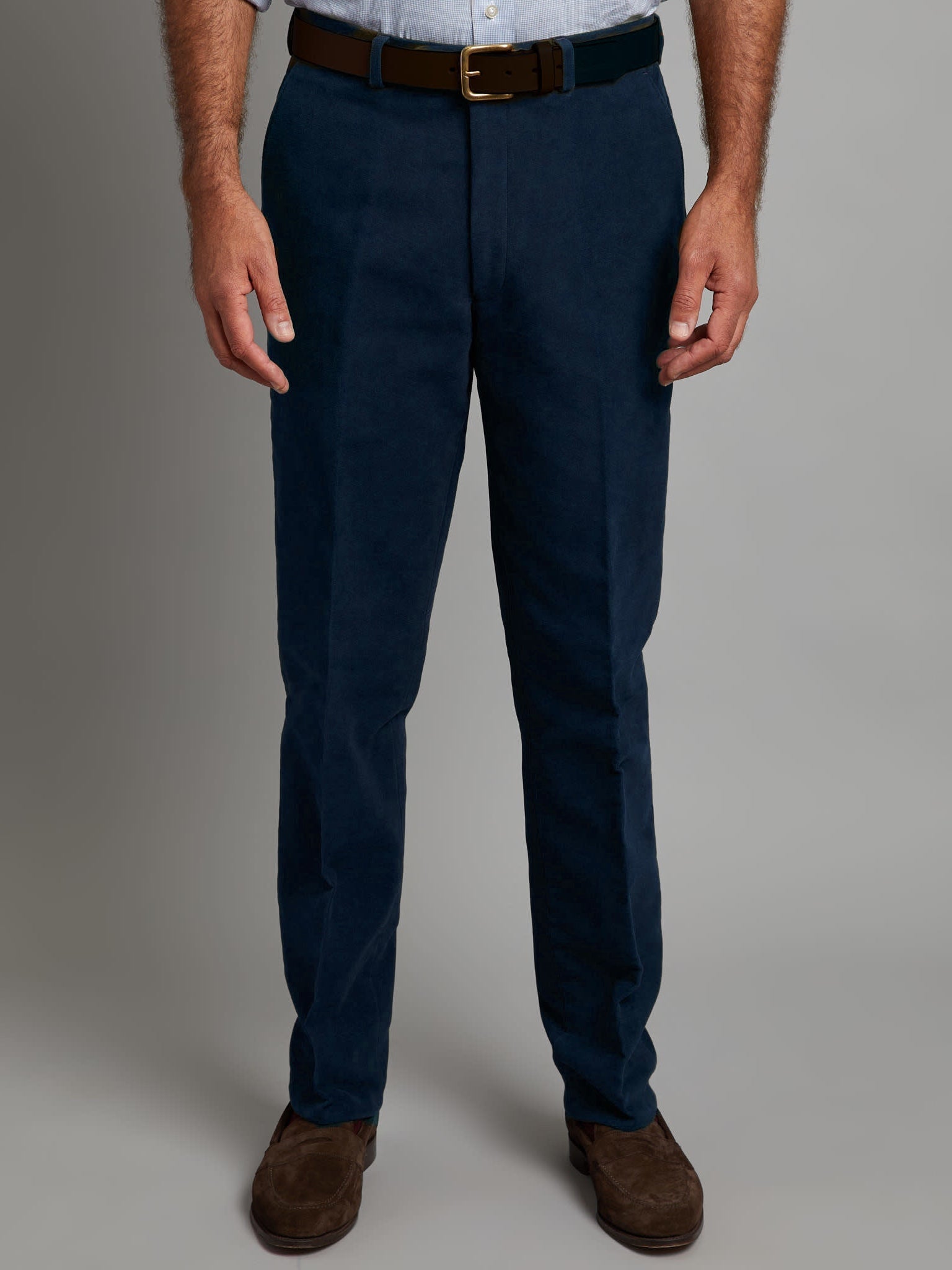 Moleskin Trousers - Navy