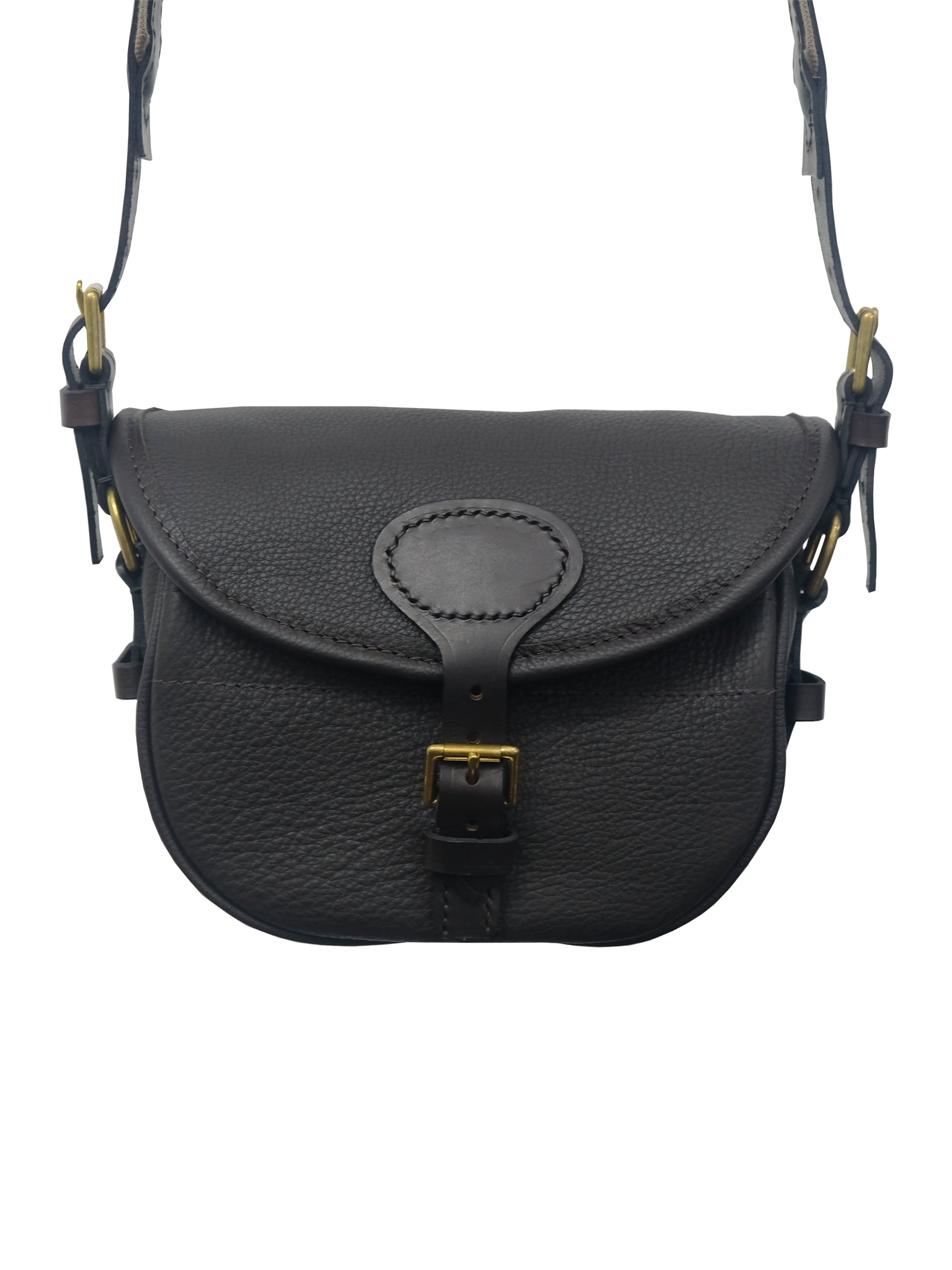 Mottled Leather Cartridge Bag